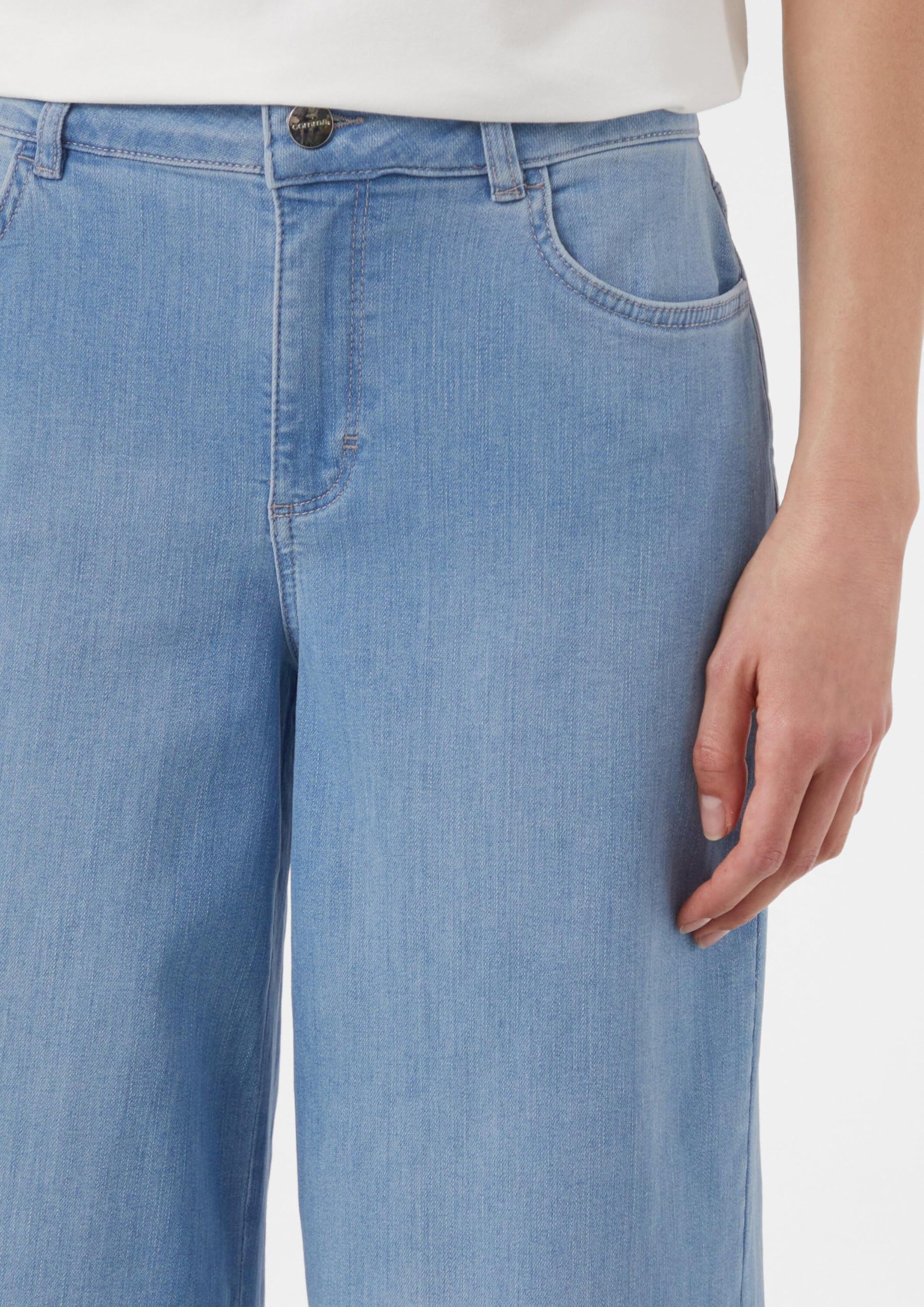 comma-jeans-culotte-loose-fit-stickerei-saum image 6