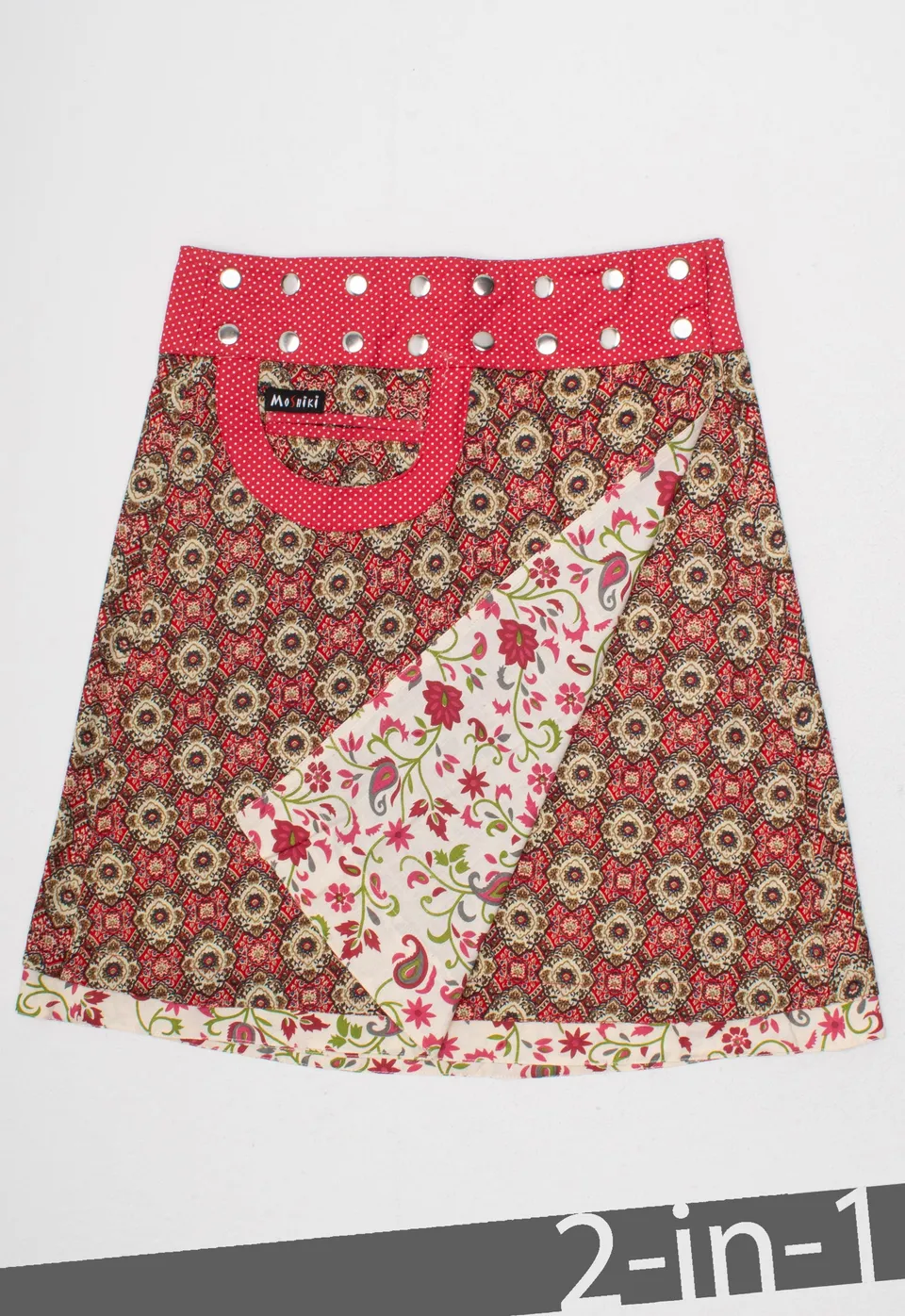 moshiki-hot-cookie-3-wickelrock-baumwolle-55-cm-wendbar image 1