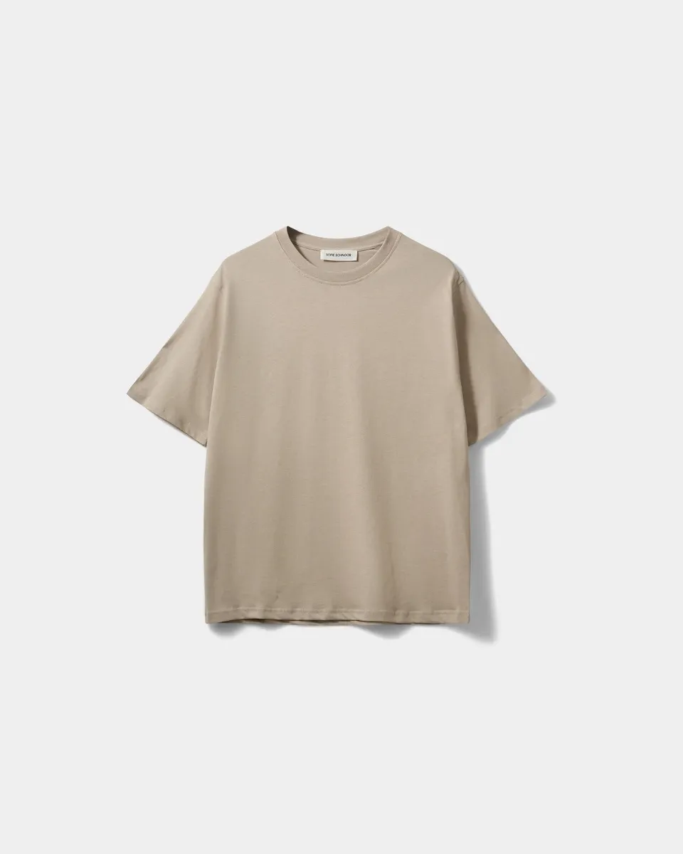 sofie-schnoor-women-verasw-boxy-t-shirt-feather-gray-print image 1
