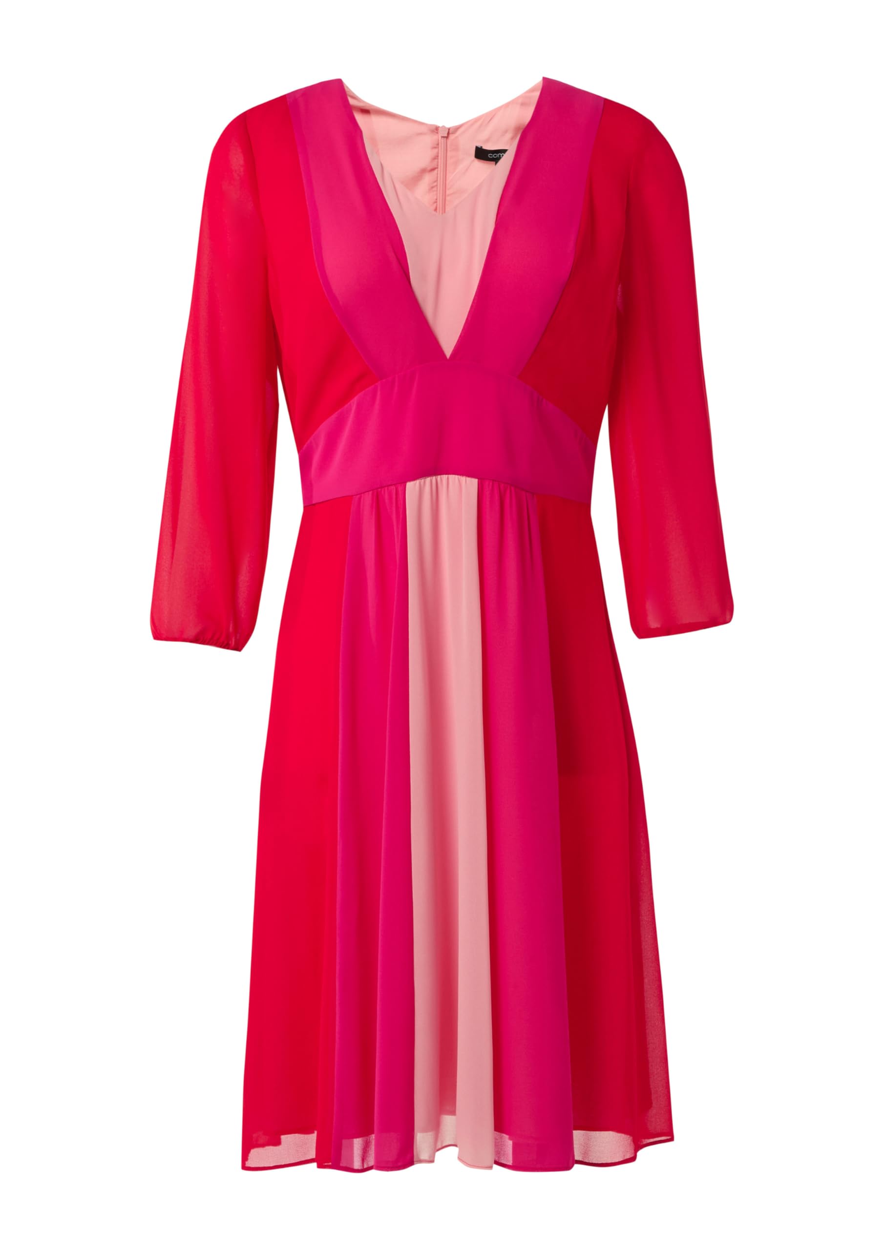 comma-kleid-kurz-mit-bindeg-rtel-gr-36-v-ausschnitt image 3