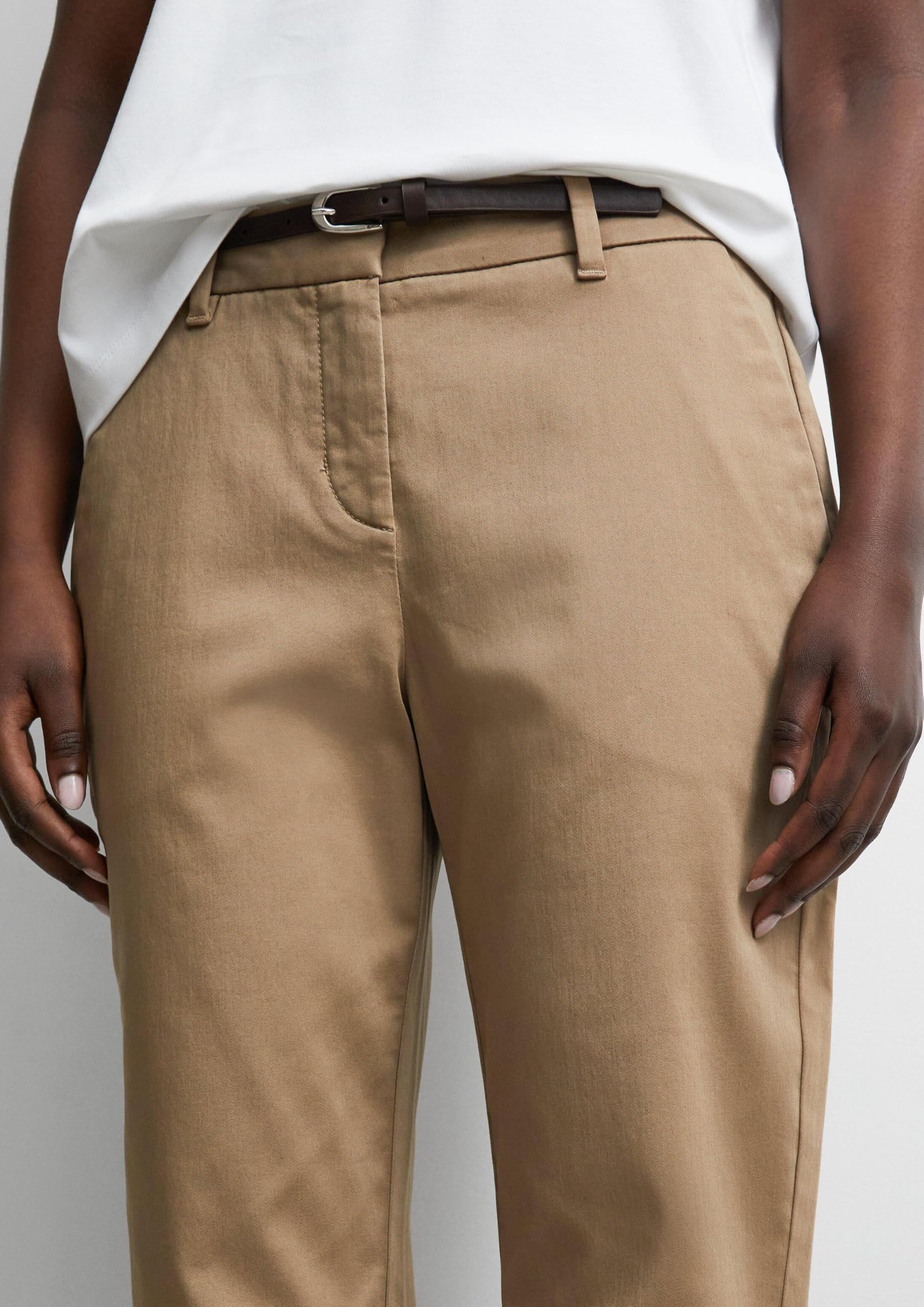 comma-chino-tapered-leg-mid-rise-hose-32-mit-g-rtel image 5