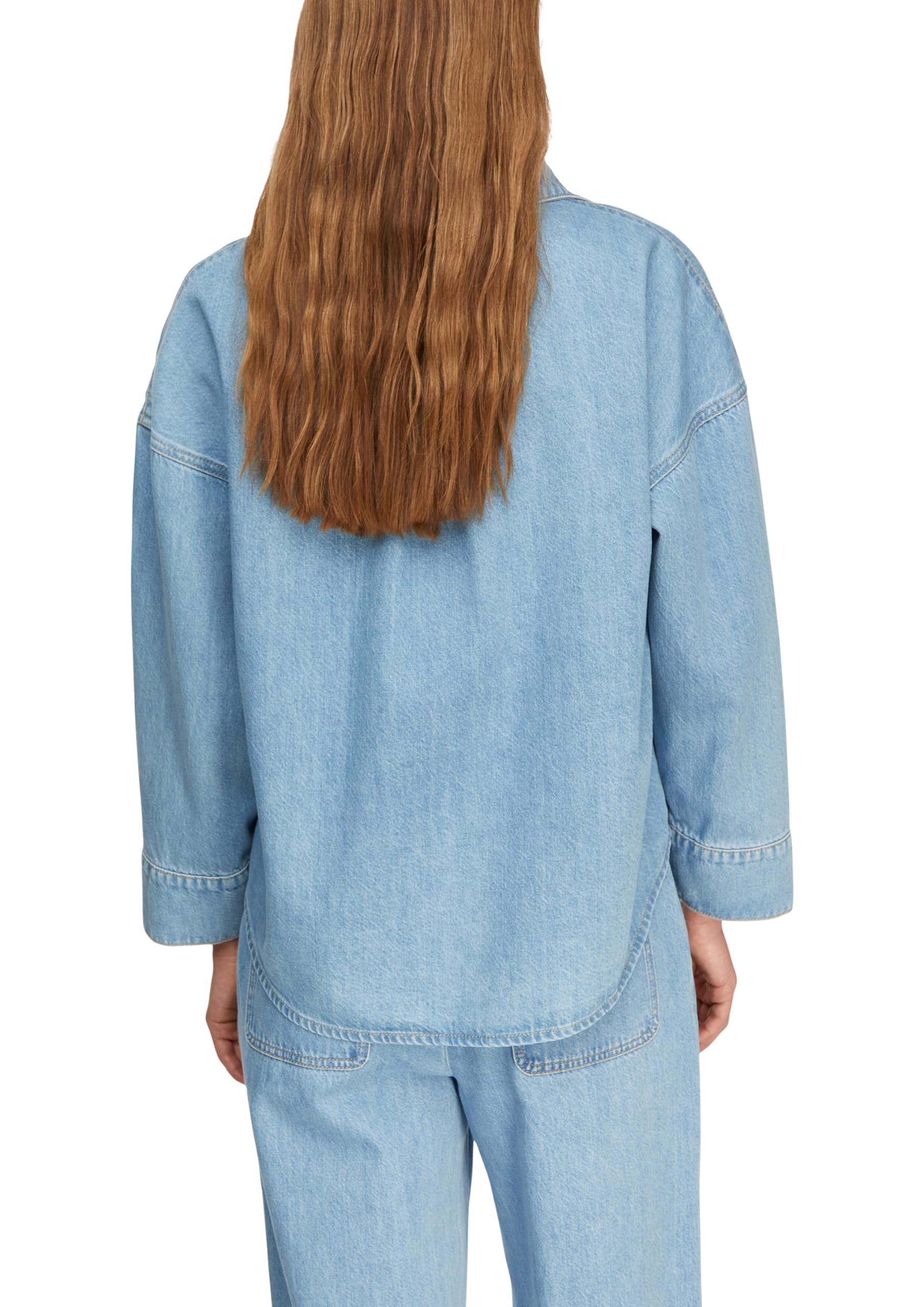comma-denim-bluse-relaxed-fit-gr-38-langarm image 2