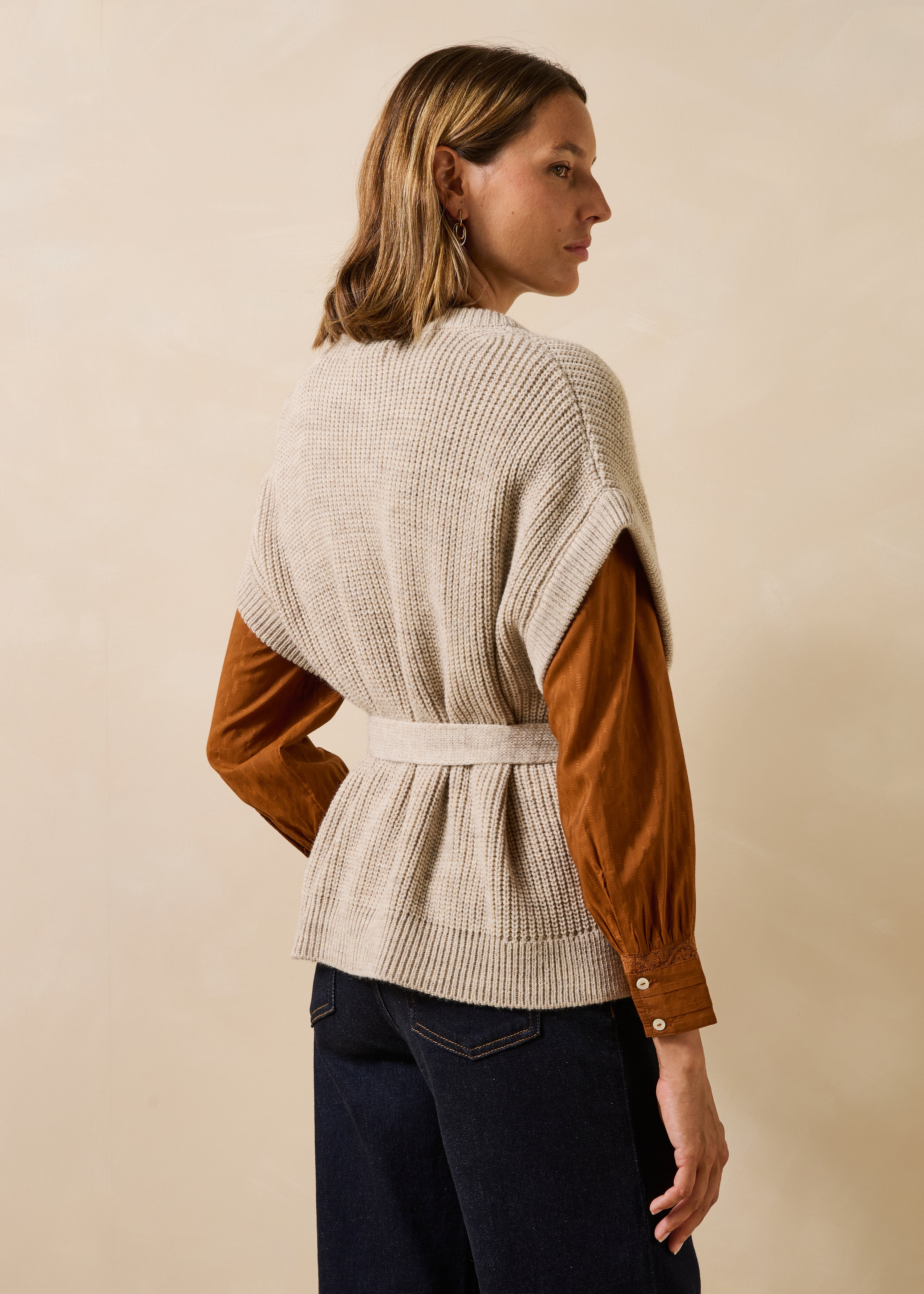 la-f-e-marabout-e-gloset-gilet-beige-wolle-alpaka image 3