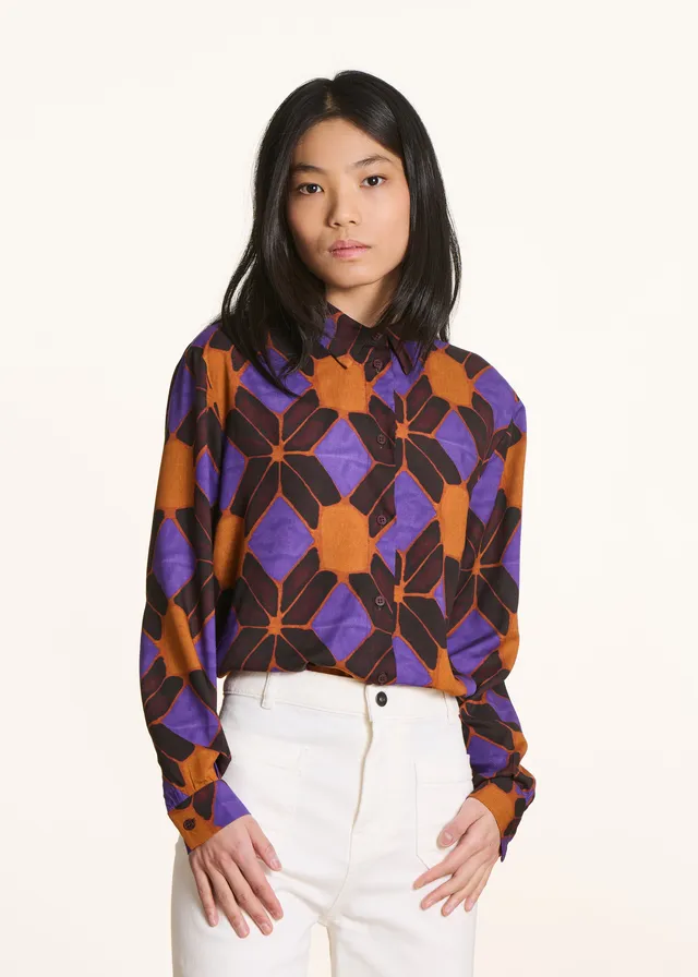 la-f-e-marabout-e-pepa-bluse-orange-violett-print image 1