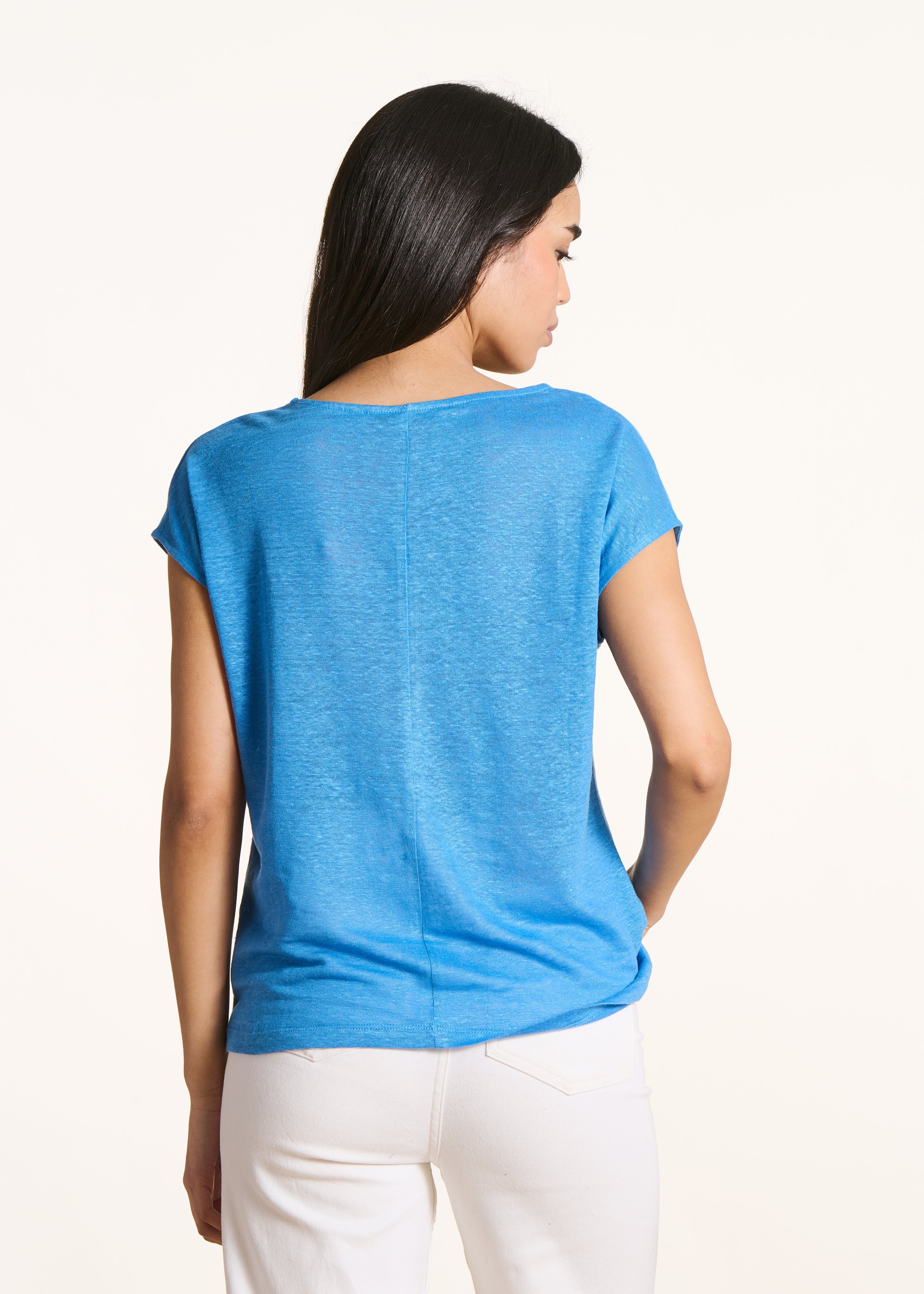 la-f-e-marabout-e-virano-t-shirt-blau-leinen image 3