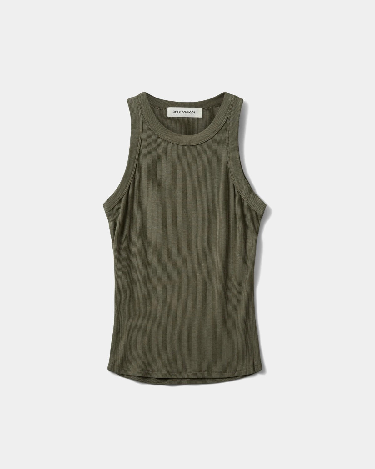 sofie-schnoor-women-jullies-top-army-viskose-slim-fit image 1