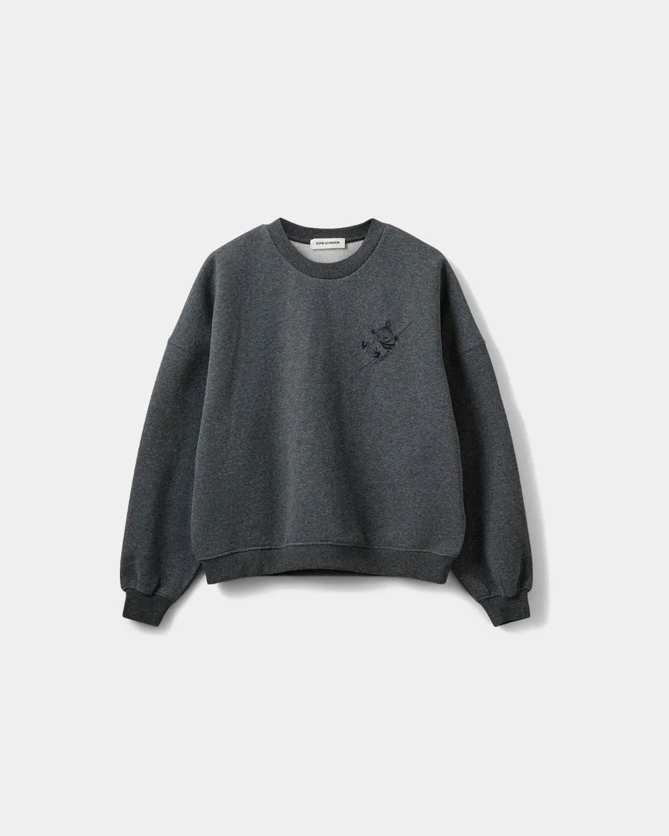 sofie-schnoor-women-moomin-sweatshirt-grau-relaxed-fit image 1