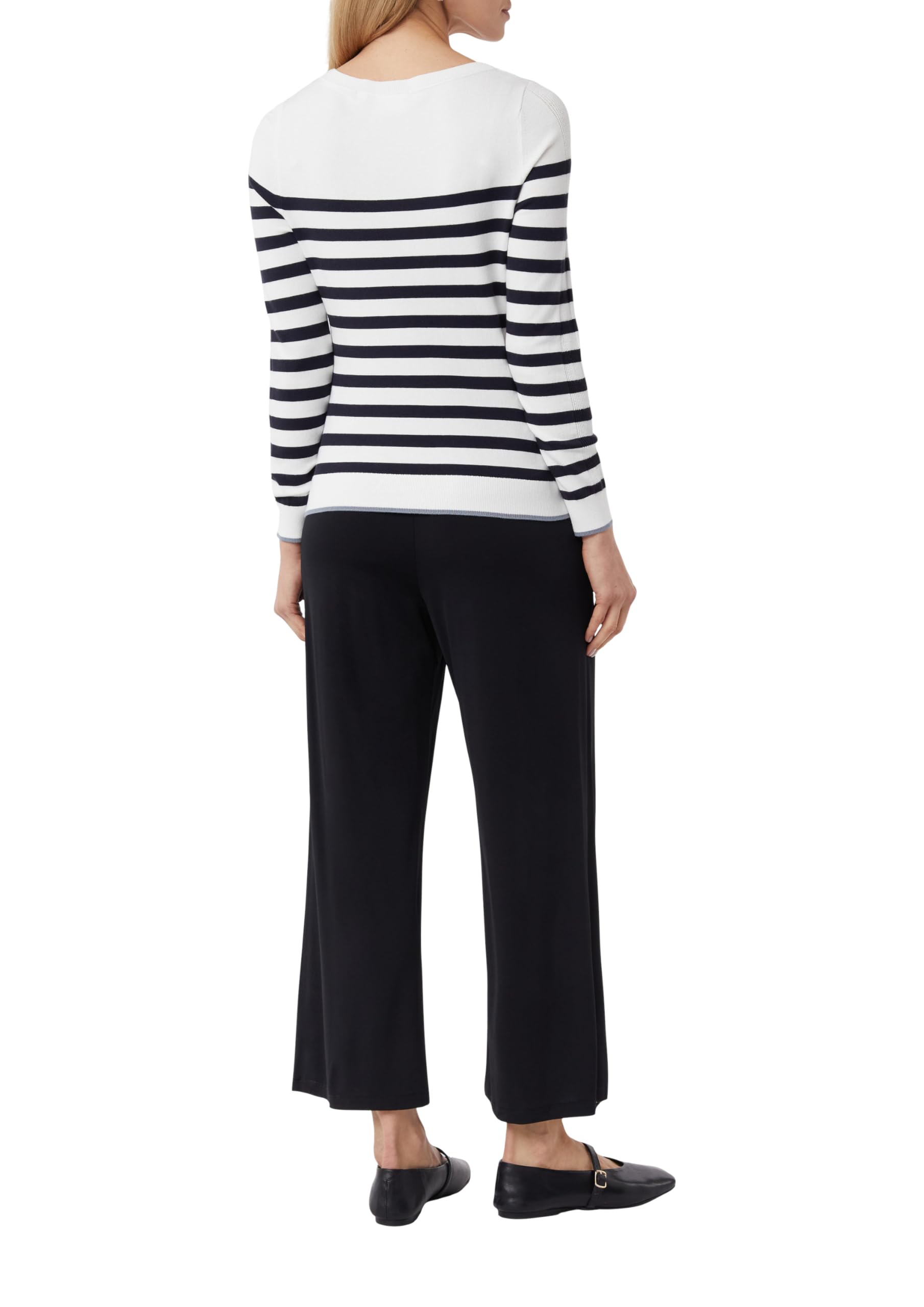 comma-feinstrickpullover-ringelmuster-gr-46-mit-streifen image 2