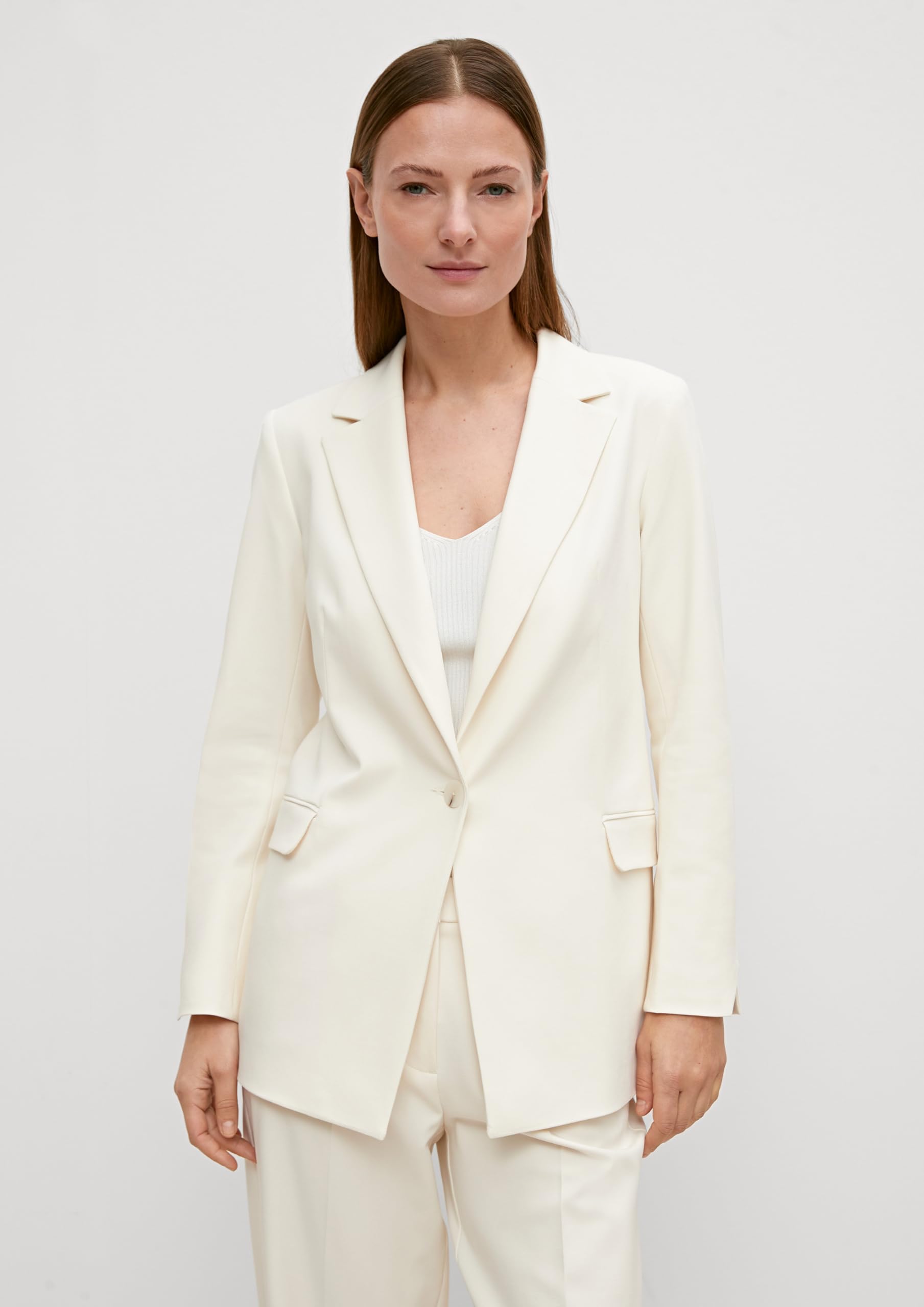 comma-blazers-twill-blazer-creme-0700-gr-e-44 image 5