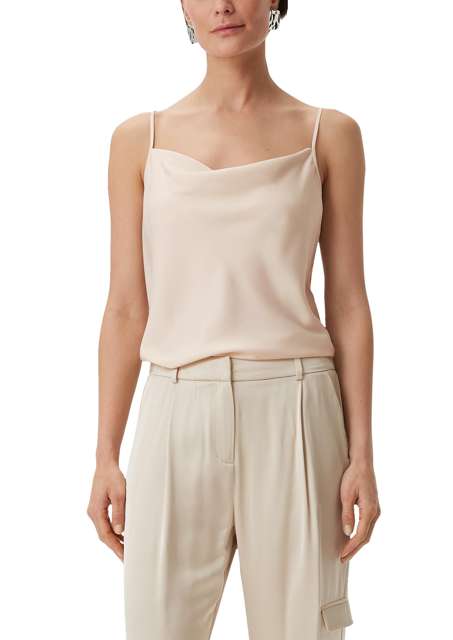 comma-tr-gertop-damen-satin-rosa image 8