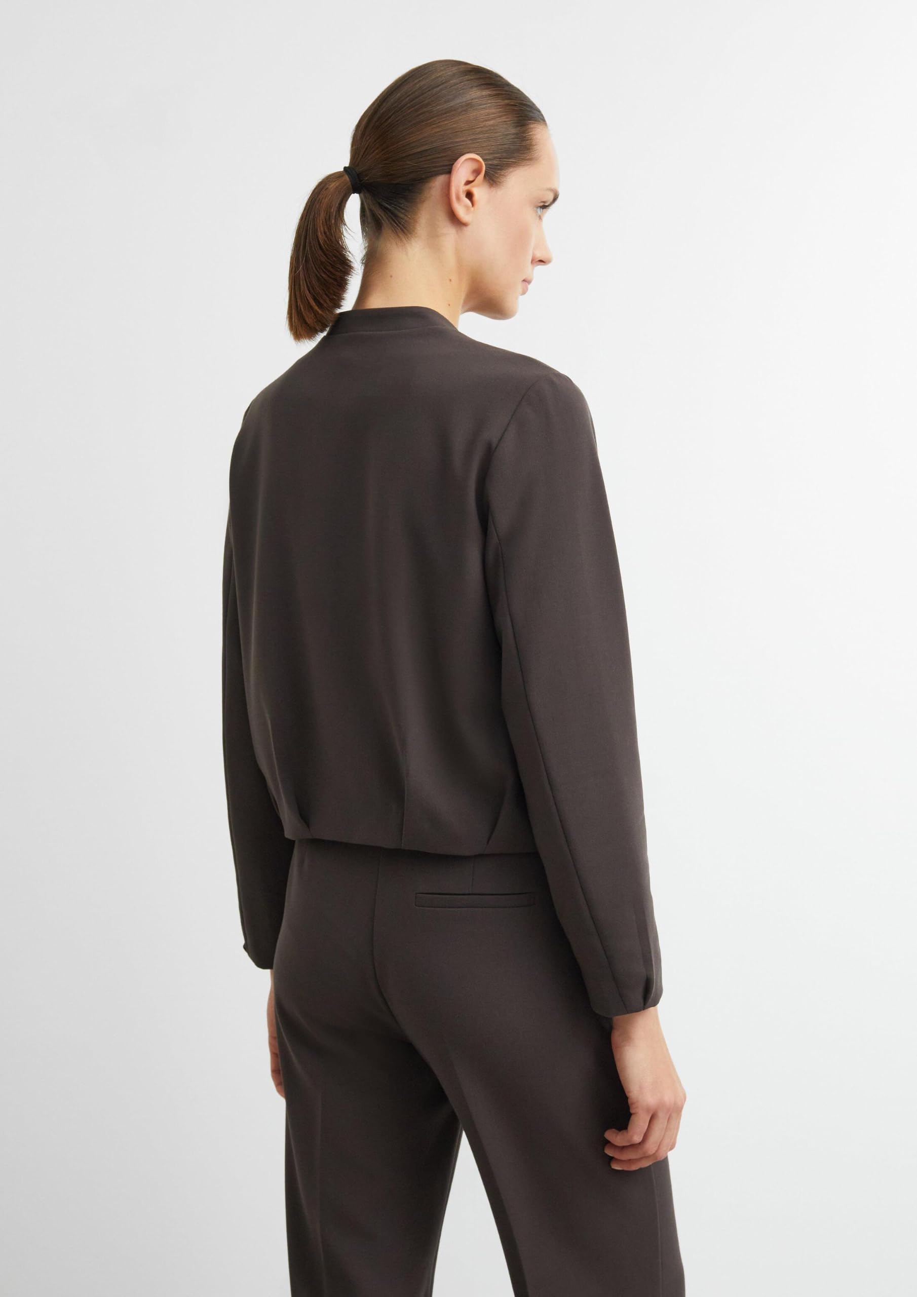 comma-indoor-jacke-boxy-fit-stehkragen-gr-44 image 7