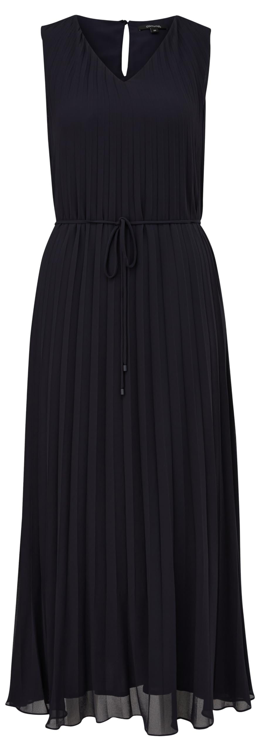 comma-2145055-kleid-midi-plissee-blue-5976-gr-38 image 1