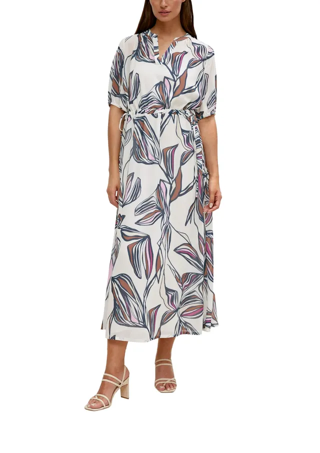 comma-kleid-kurz-damen-sommer-mit-kurzen-rmeln image 1