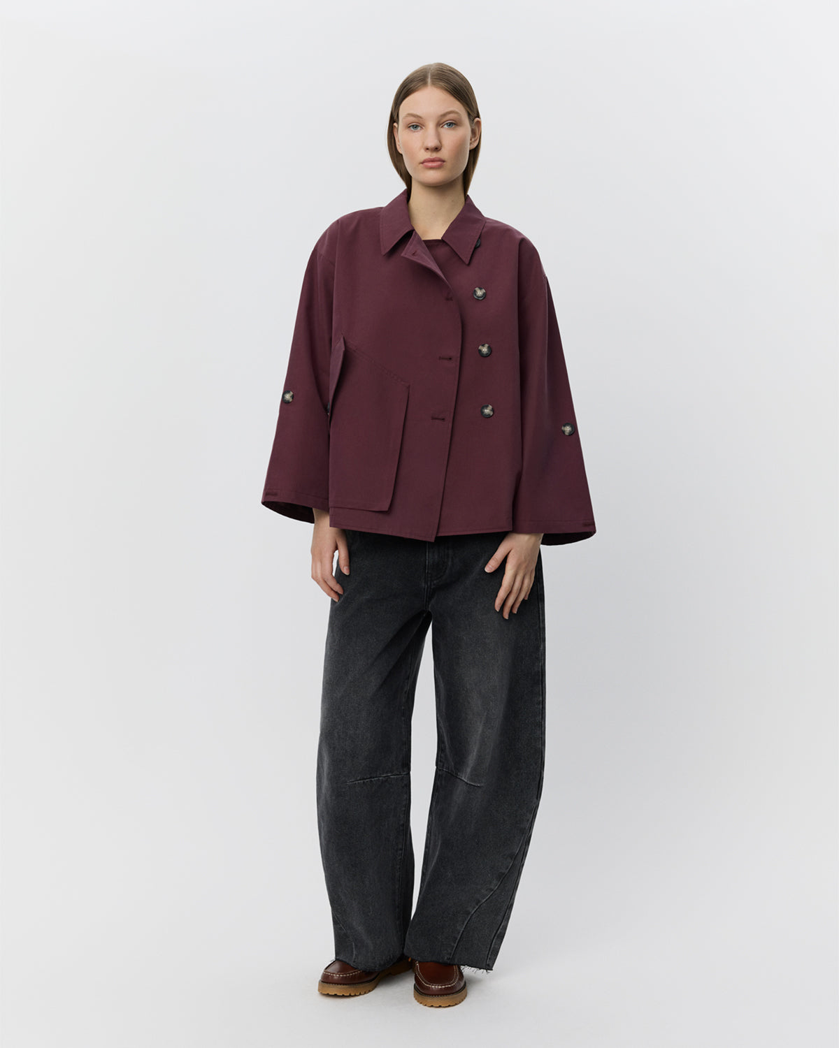 sofie-schnoor-agathasw-jacke-snos609-burgundy image 2