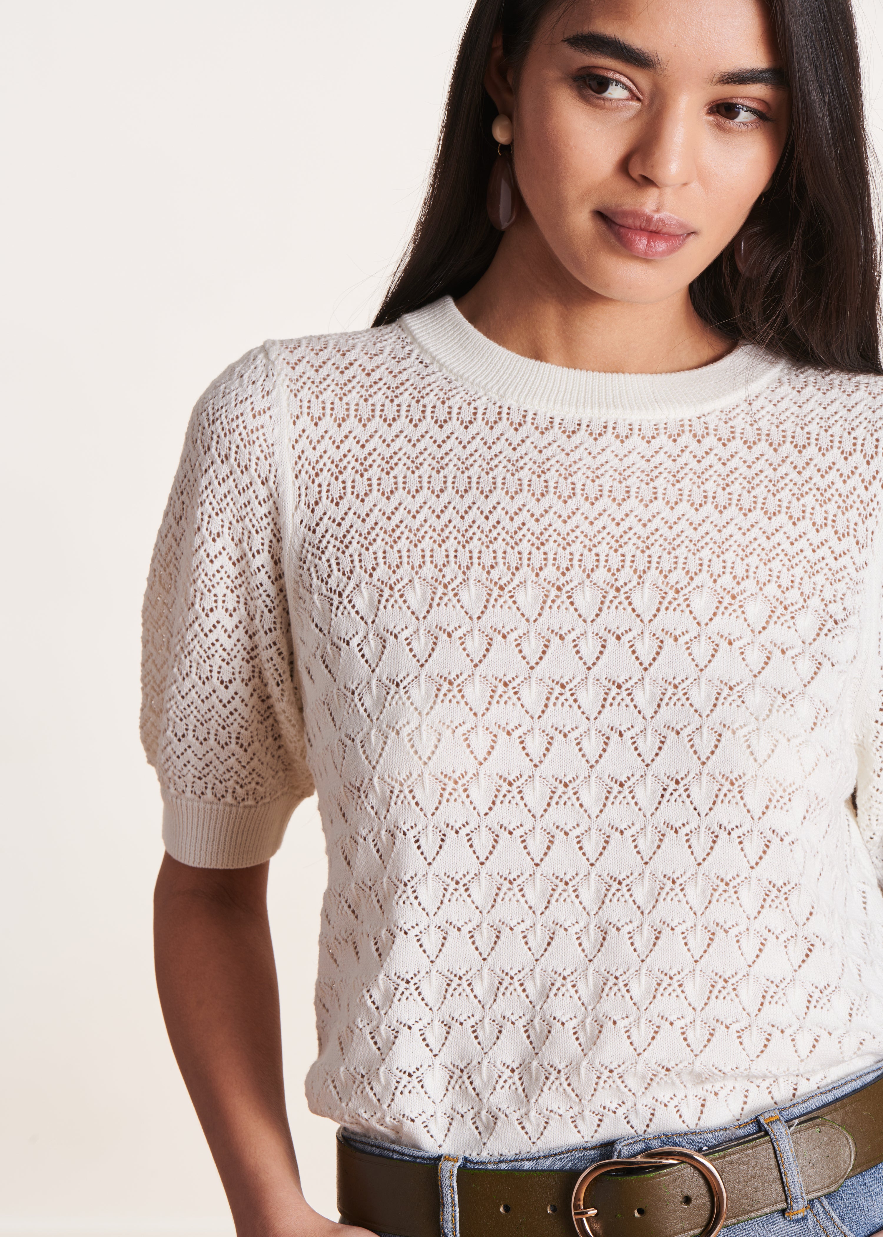 la-f-e-marabout-e-pulls-gilets-dulce-pullover-ecru-lochstrick image 5