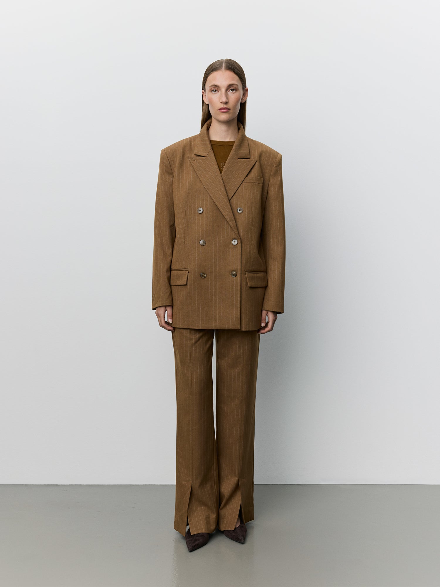 sofie-schnoor-women-avianasw-oversized-blazer-maplebrown image 2