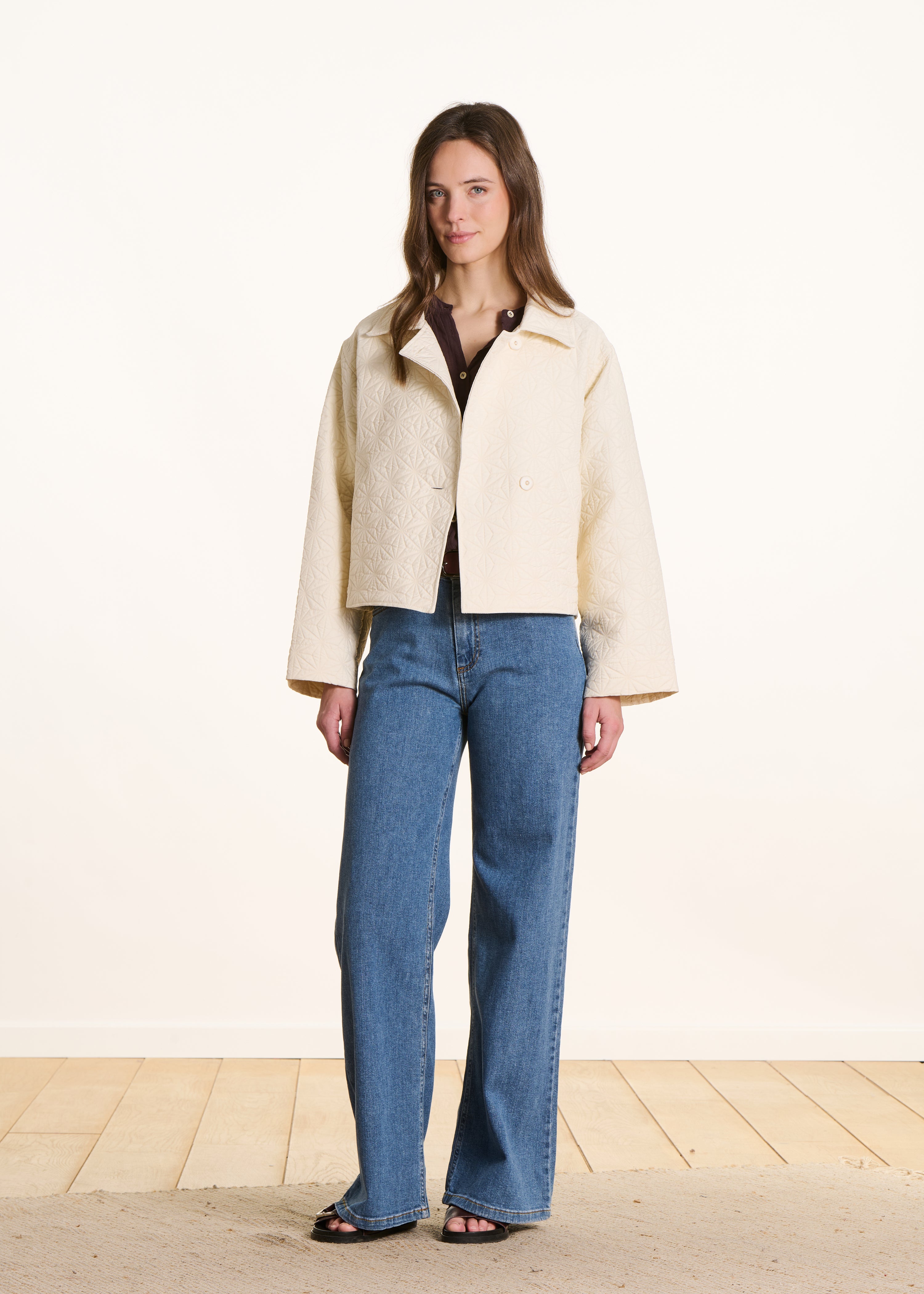 la-f-e-marabout-e-frimo-jacke-ecru-jacquard-kurz image 2