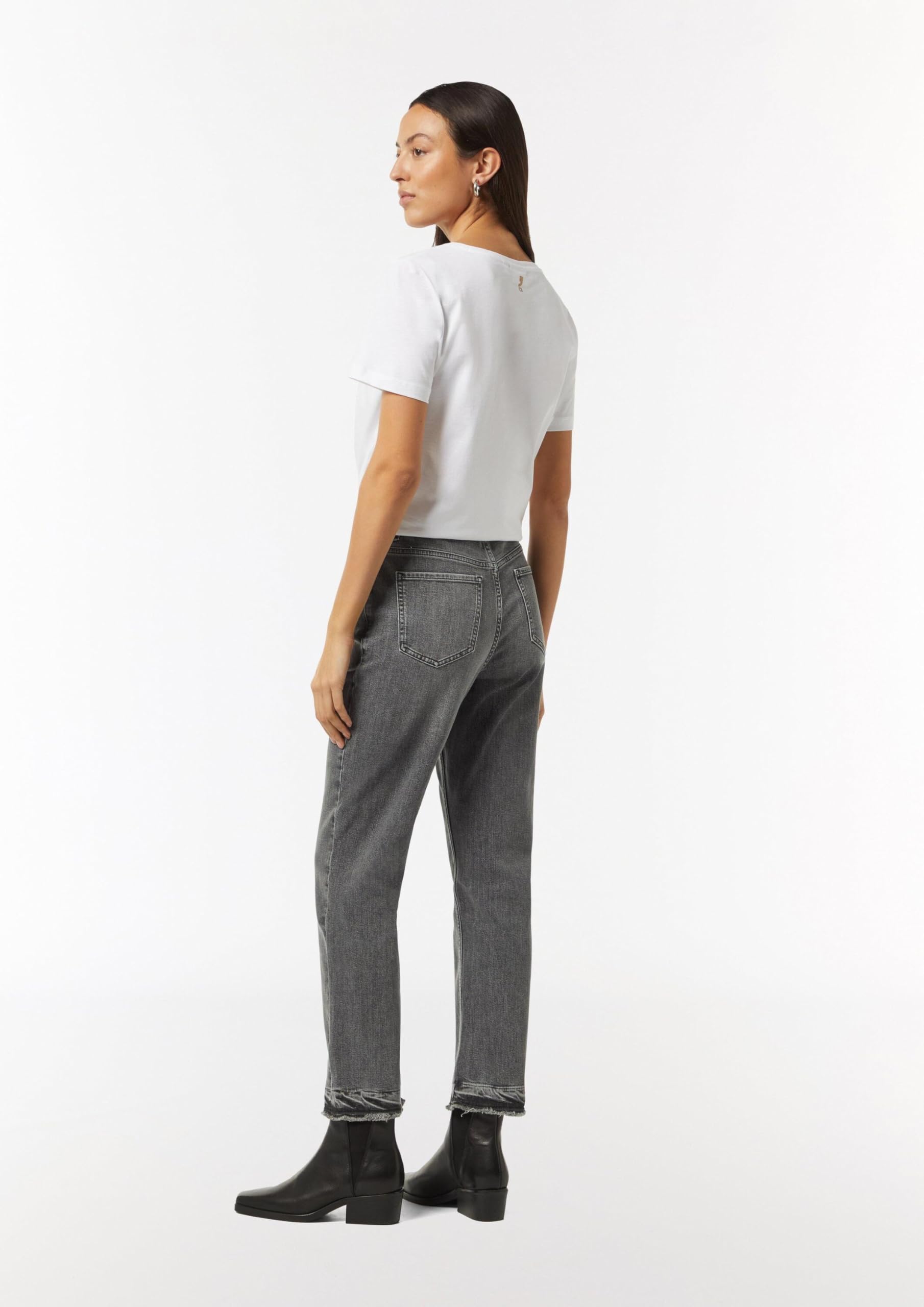 comma-jeans-straight-leg-mit-fransensaum-gr-42-blau image 7