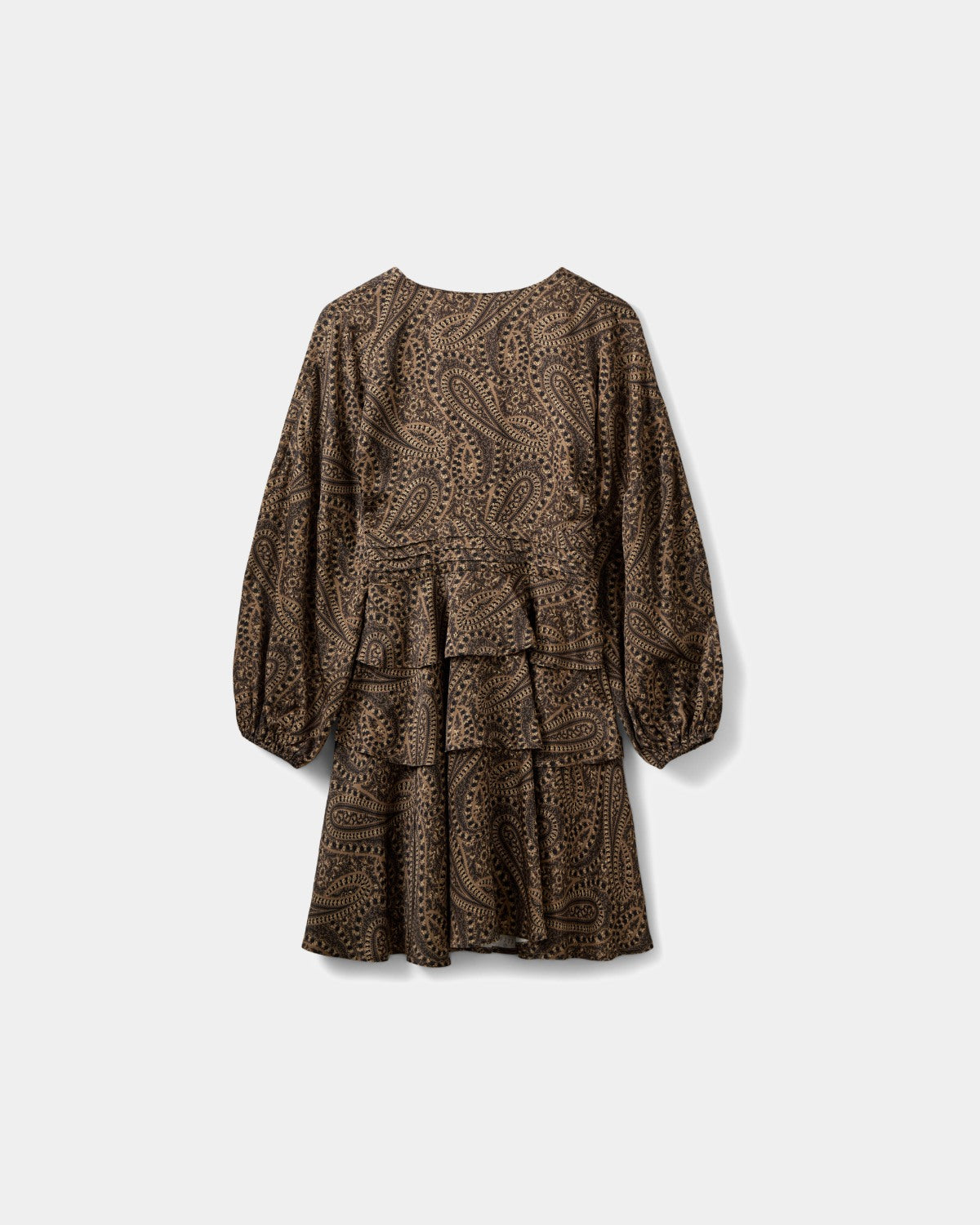 sofie-schnoor-women-jovanasw-mini-dress-middle-brown-kleid-viskose image 6