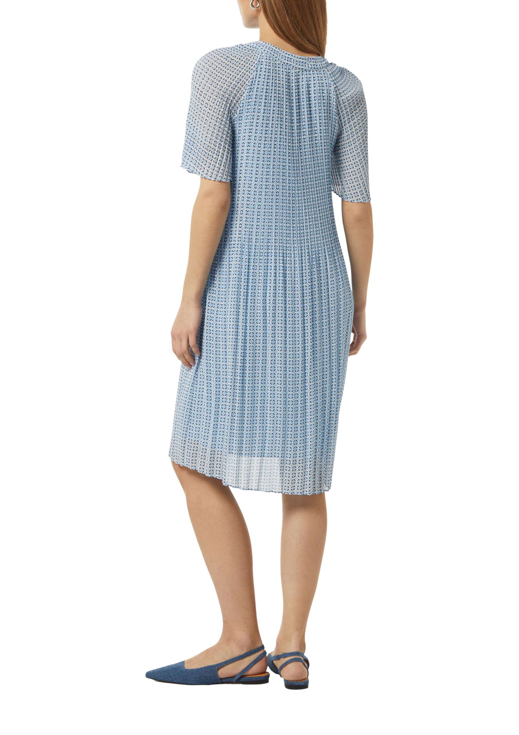 comma-dresses-plissee-kleid-chiffon-midi-gr-e-42 image 2