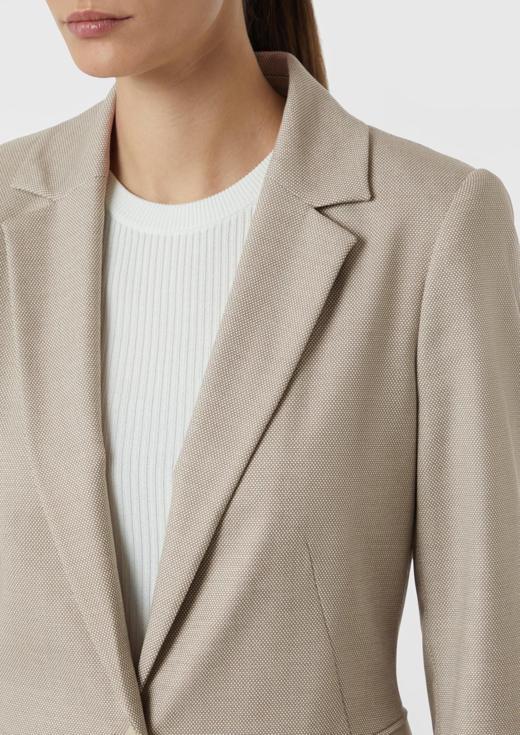 comma-blazers-taillierter-blazer-mit-struktur-jacke image 4