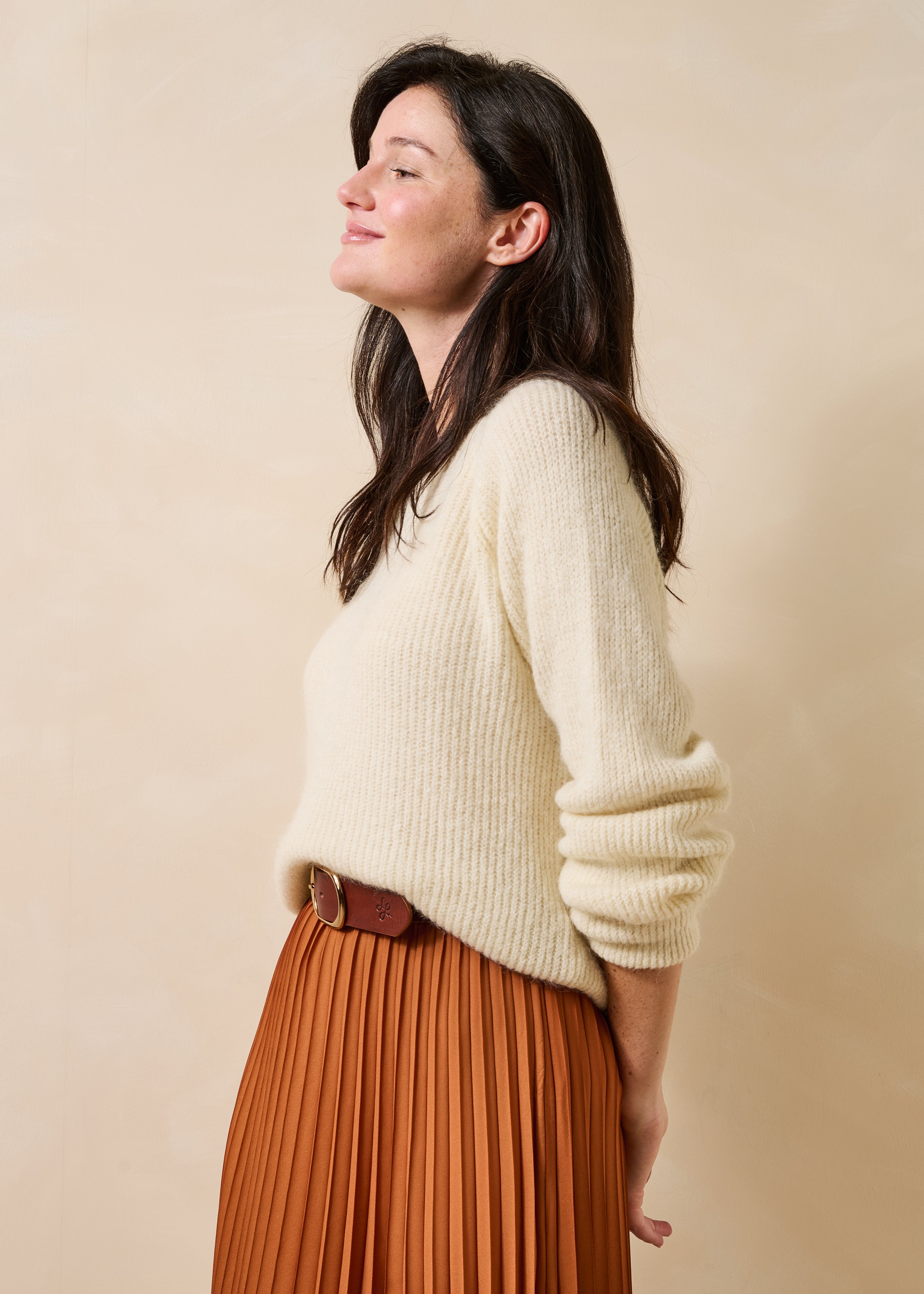 la-f-e-marabout-e-zakira-pullover-ecru-mohair-wolle image 1