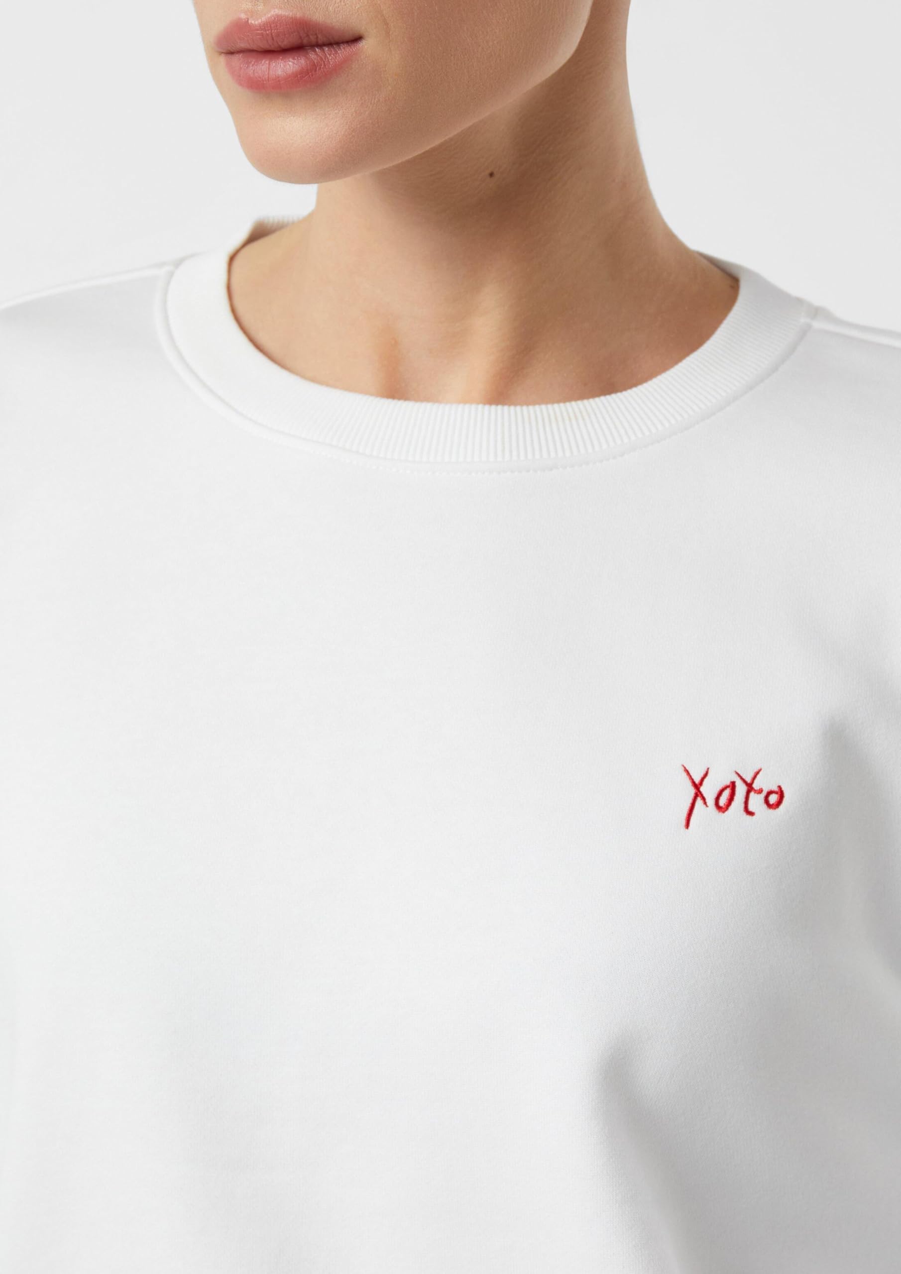 comma-sweatshirt-relaxed-fit-stickerei-rundhals-wei-gr-32-46 image 5