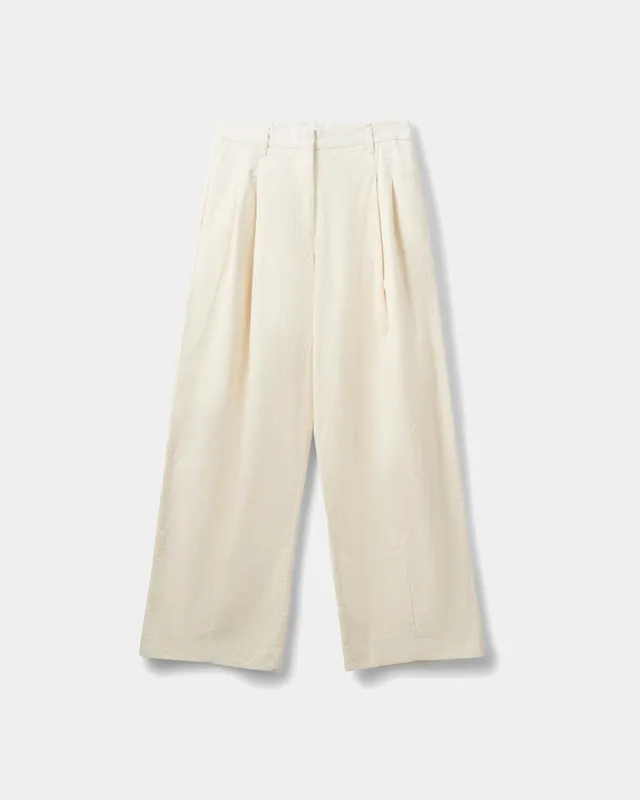 sofie-schnoor-women-corliesw-cordhose-off-white-high-waist image 1