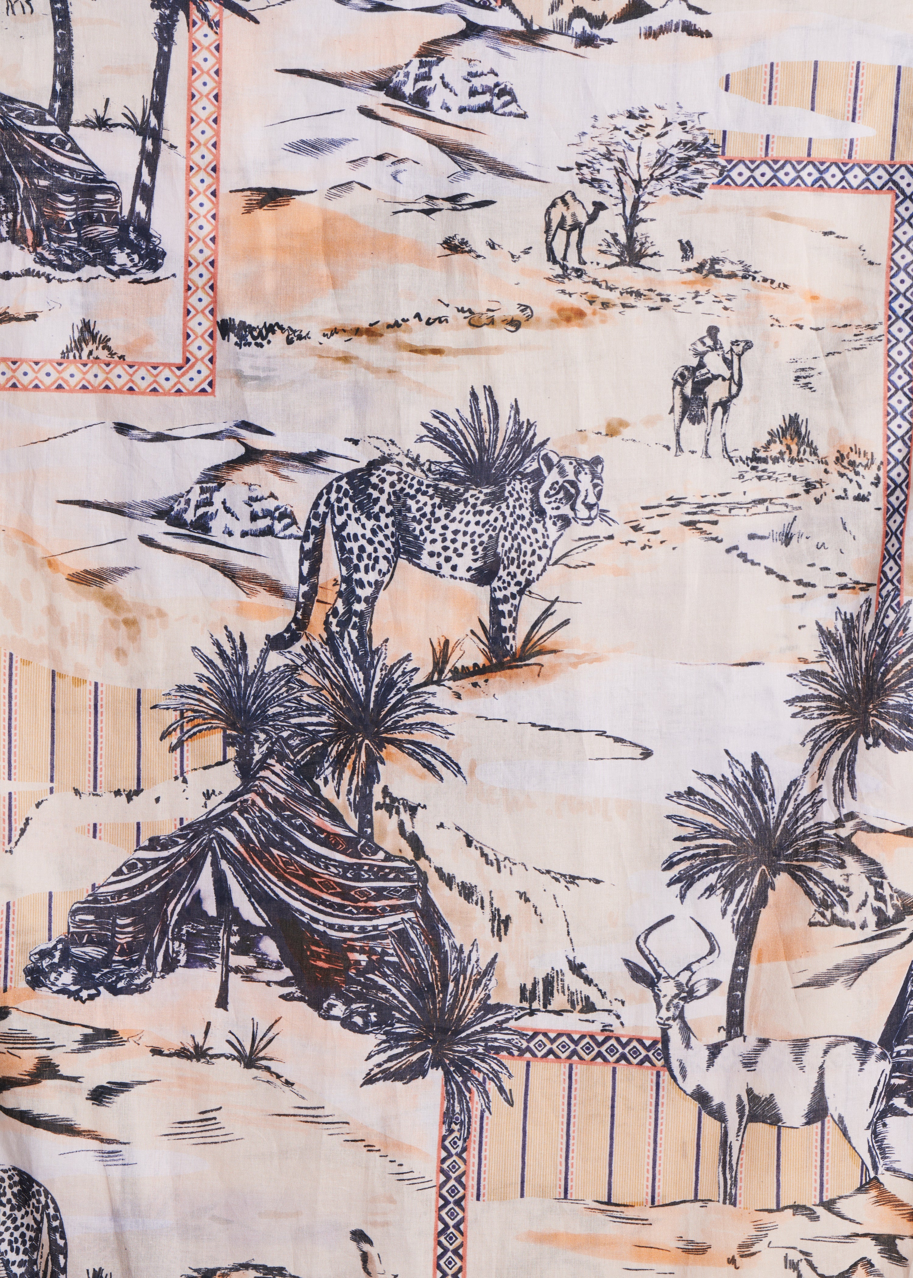 la-f-e-marabout-e-dacite-tuch-beige-baumwolle-fransen image 2