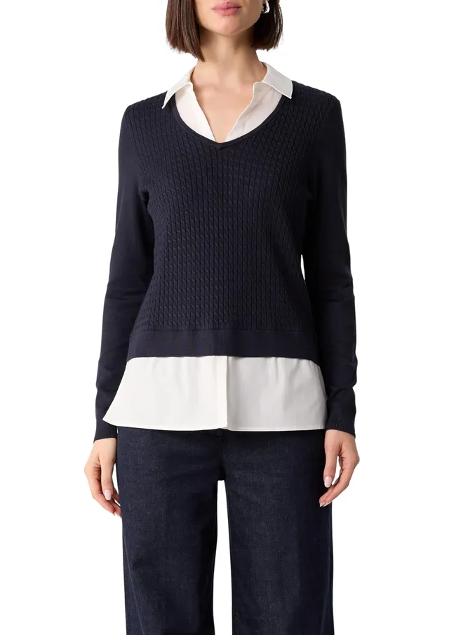 comma-2-in-1-pullover-layering-pullover-gr-e-38 image 1