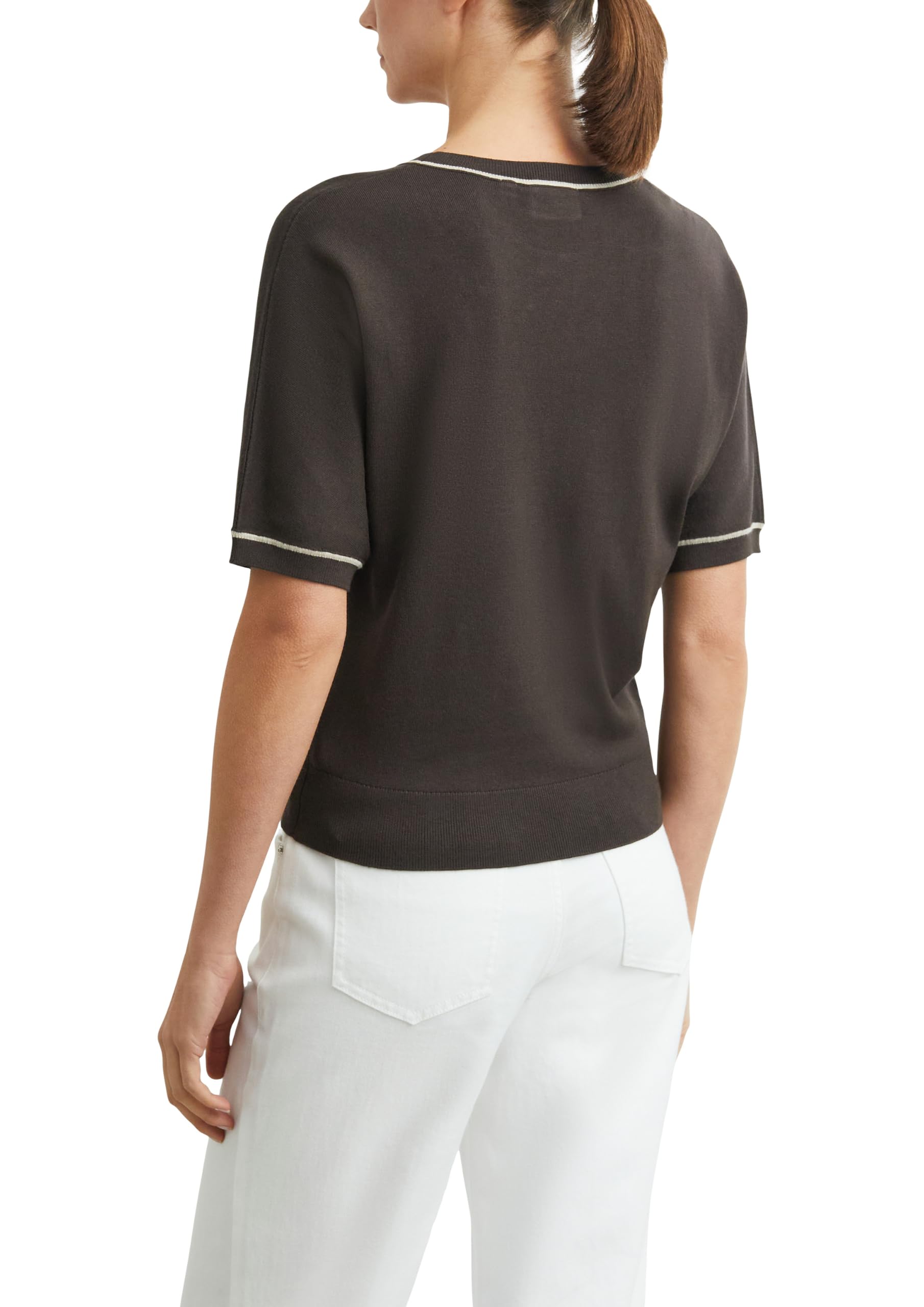 comma-strickpullover-relaxed-fit-pullover-dunkelbraun-gr-34 image 2