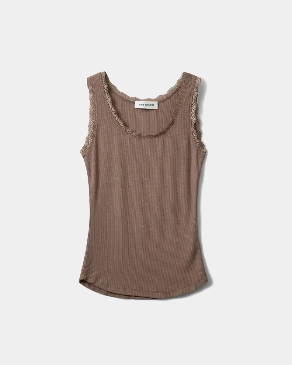 sofie-schnoor-women-ulrikkesw-top-braun-viskose-spitze image 1