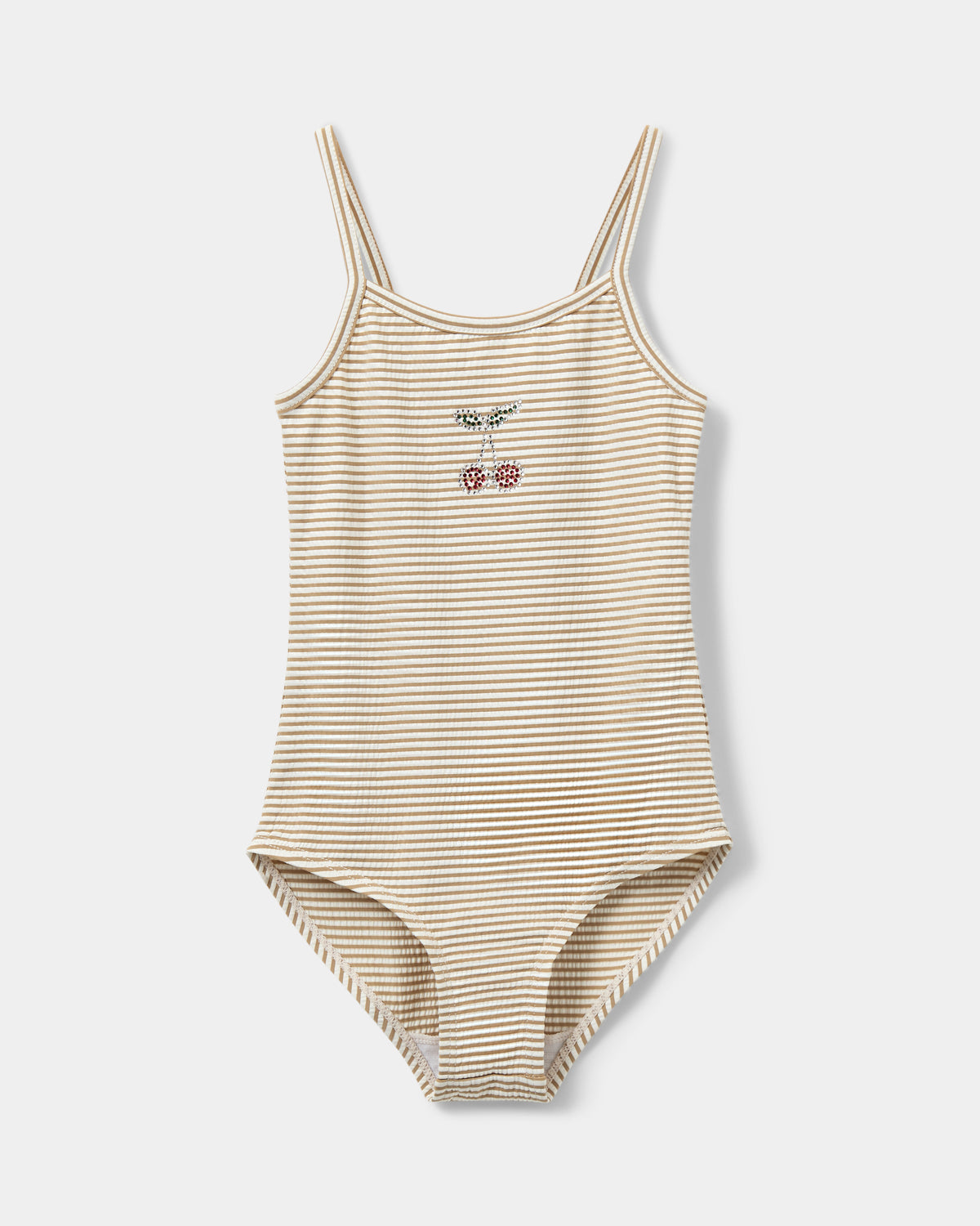 sofie-schnoor-kids-pollykb-badeanzug-warm-stone-kirschen image 1