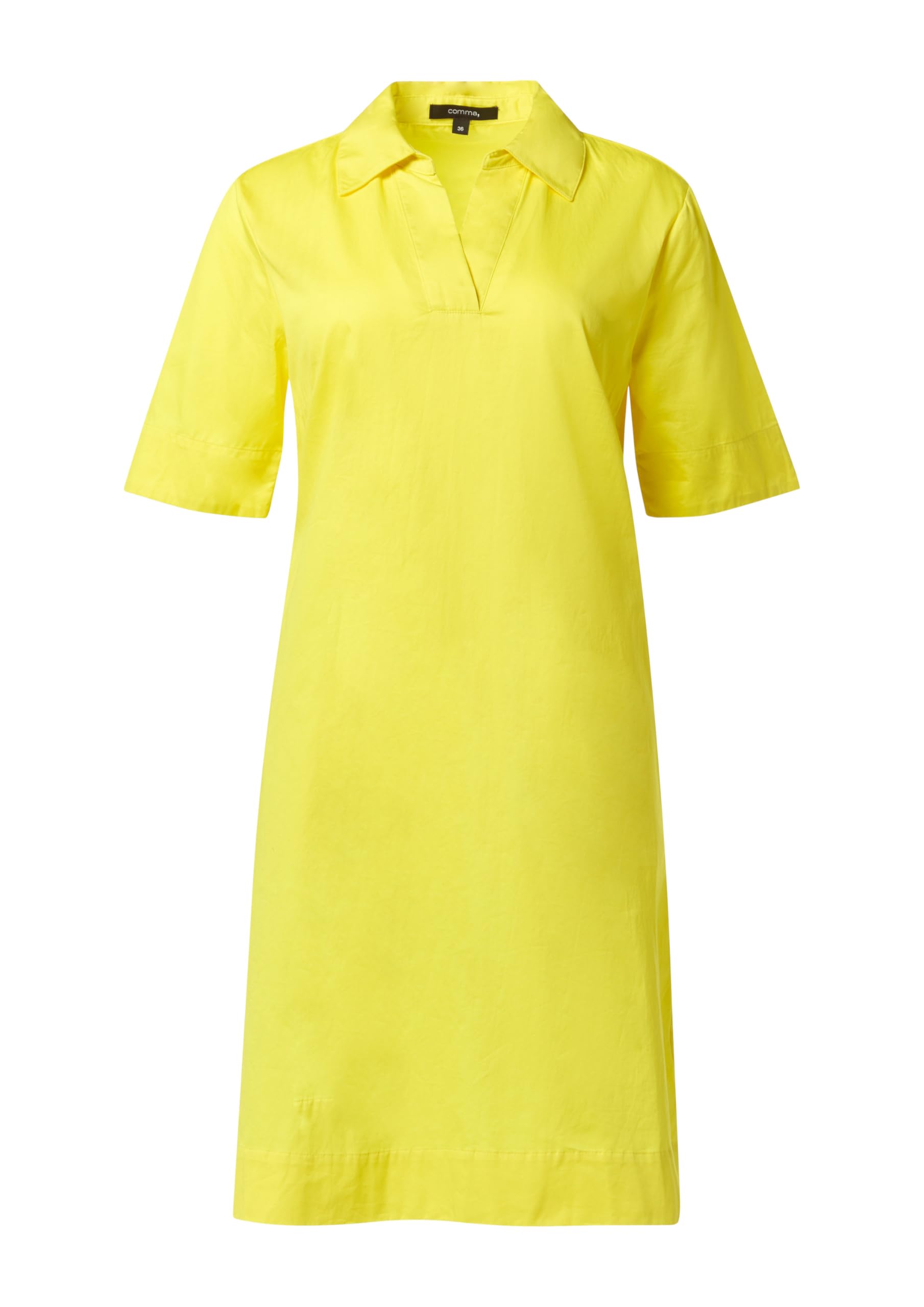 comma-2151143-kleid-beige-gr-42-mit-tunika-ausschnitt image 4