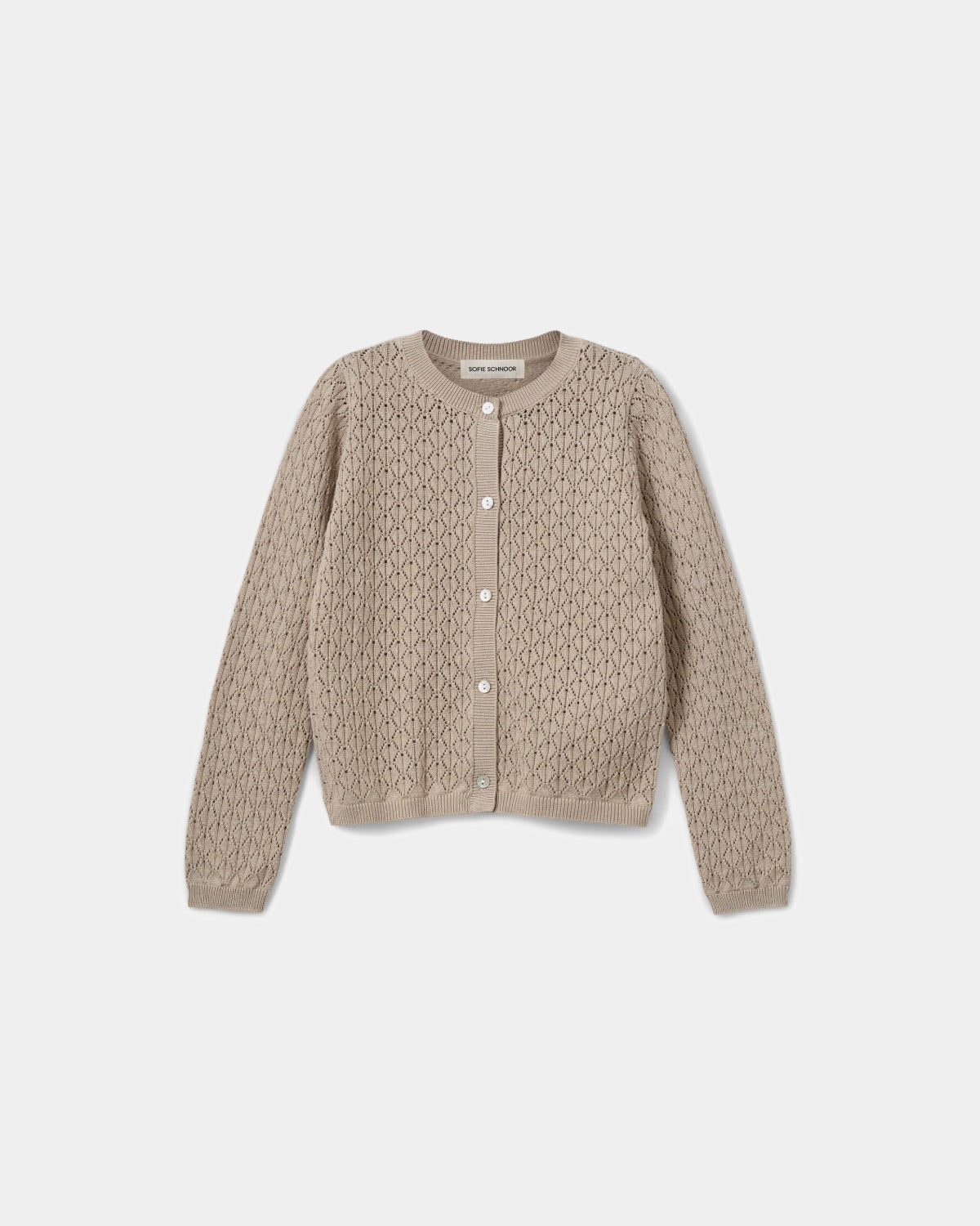 sofie-schnoor-kids-cissesk-cardigan-beige-baumwollmix image 1