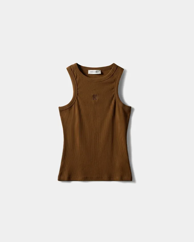 sofie-schnoor-women-becasw-ripp-tanktop-maple-brown image 1