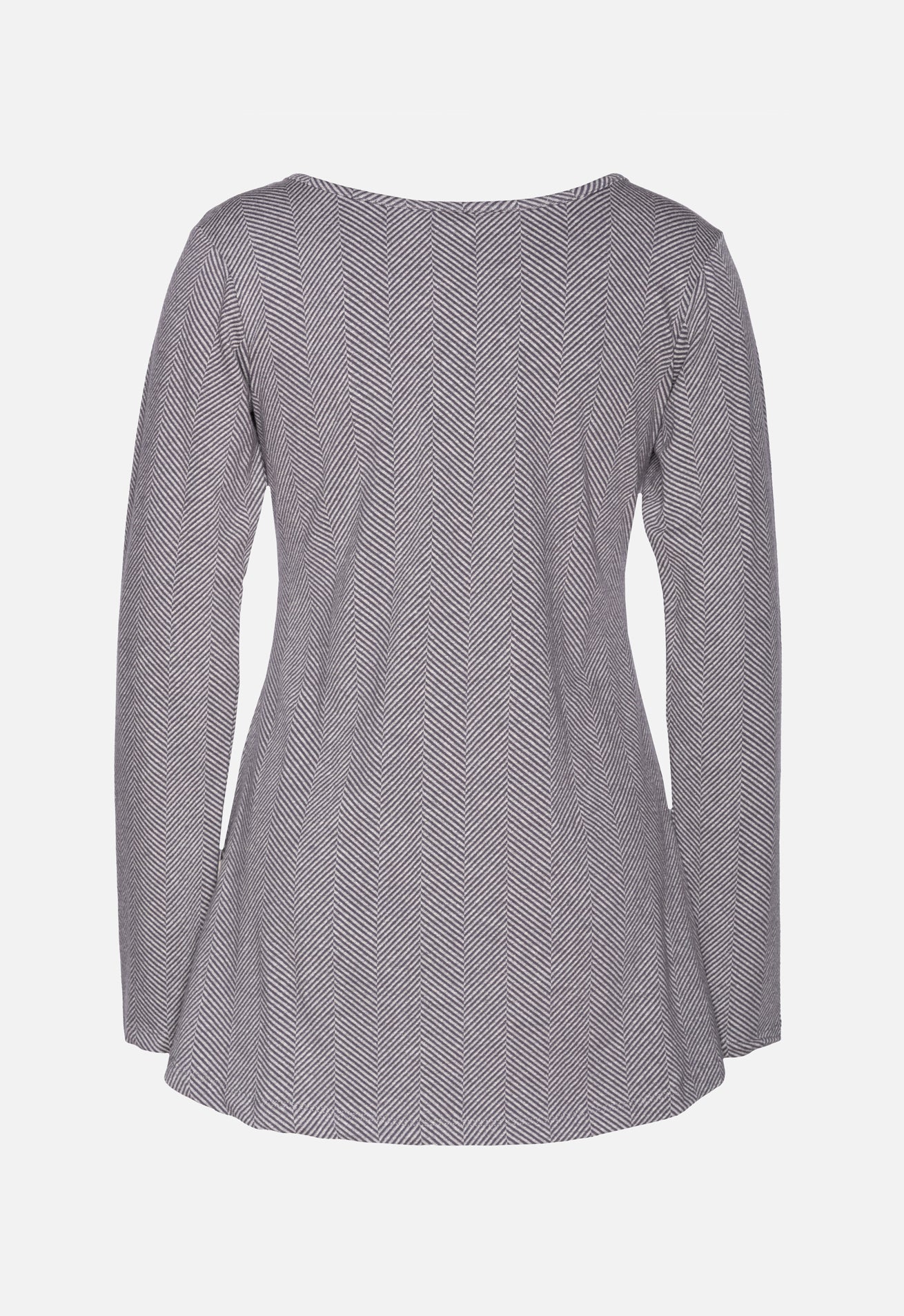 moshiki-w25-top-g7-langarmshirt-grey-jacquard-m-bio image 2