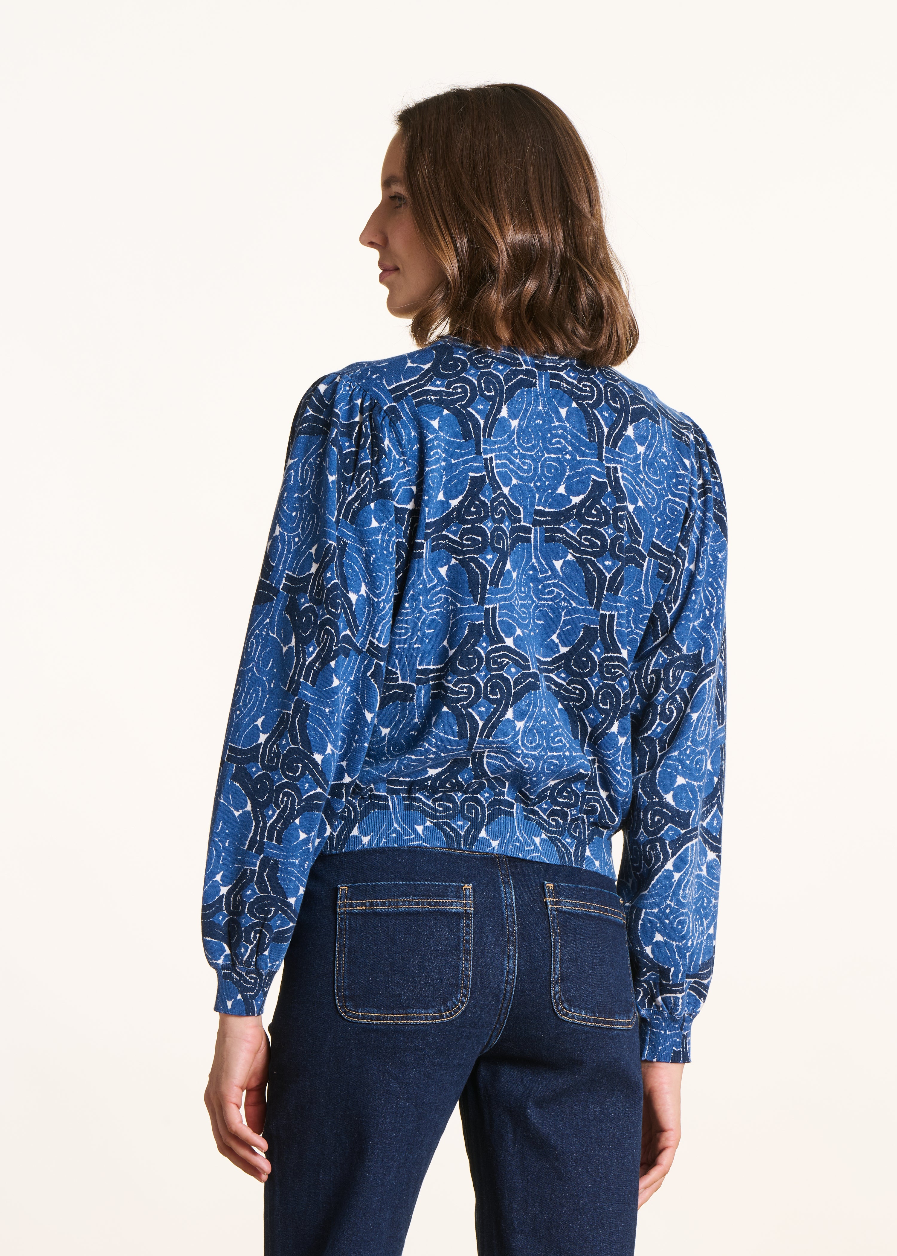 la-f-e-marabout-e-forlo-pullover-blau-bio-baumwolle-ethnoprint image 3