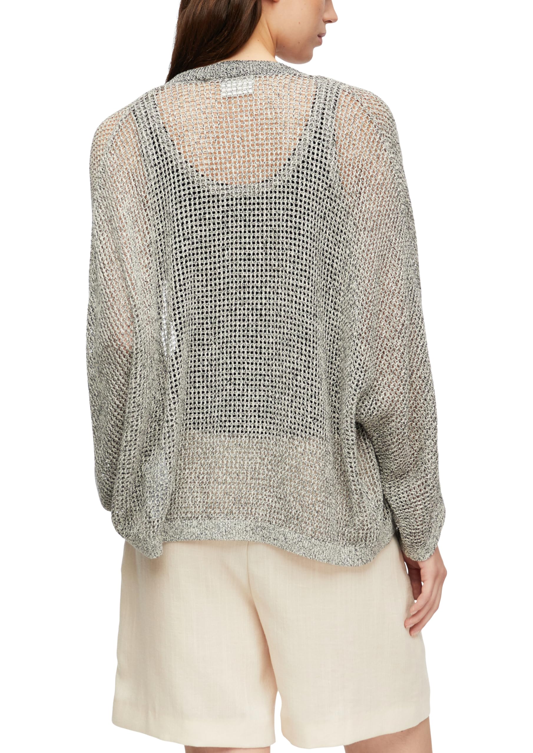 comma-knitwear-cardigan-2180578-gr-e-l-dunkelgrau image 2