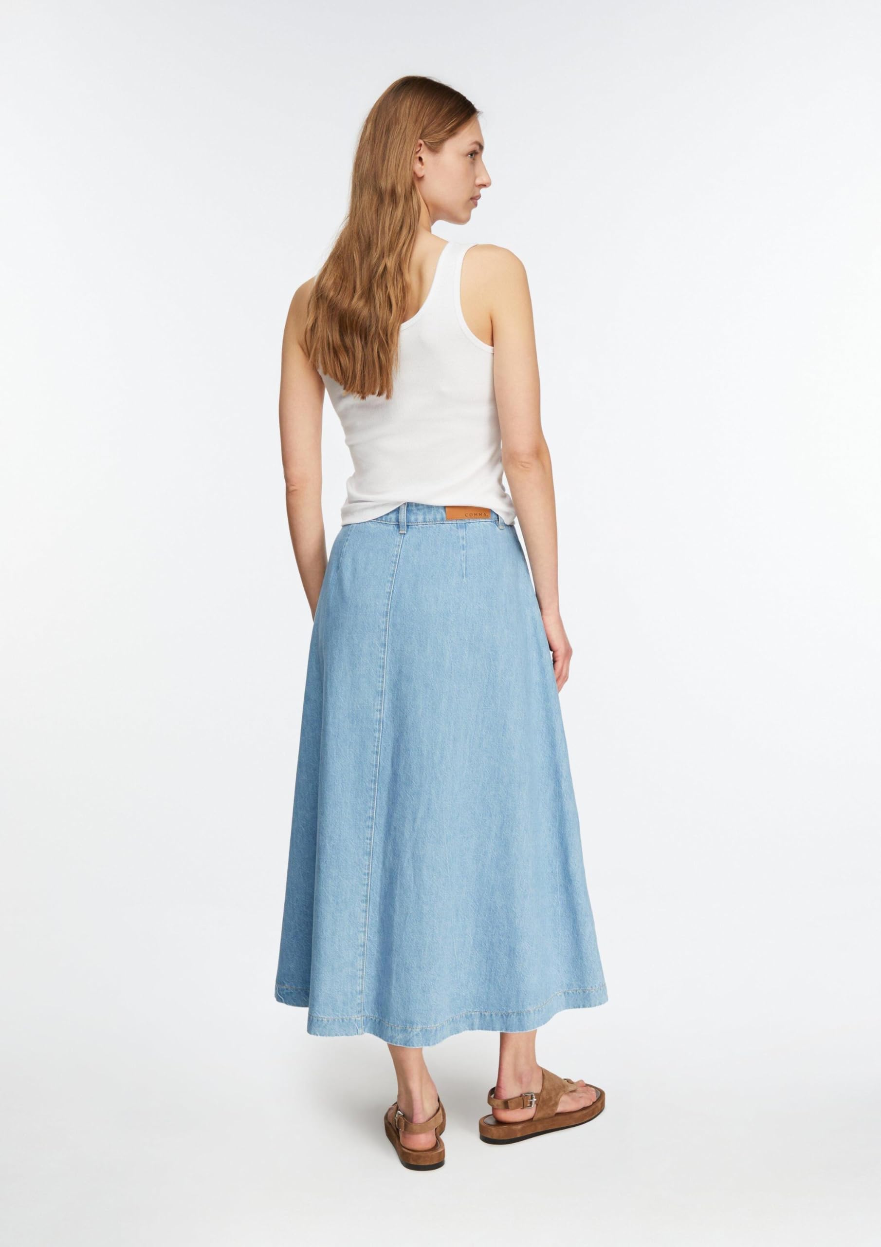 comma-midirock-a-linie-lyocell-denim-gr-32-rock image 7