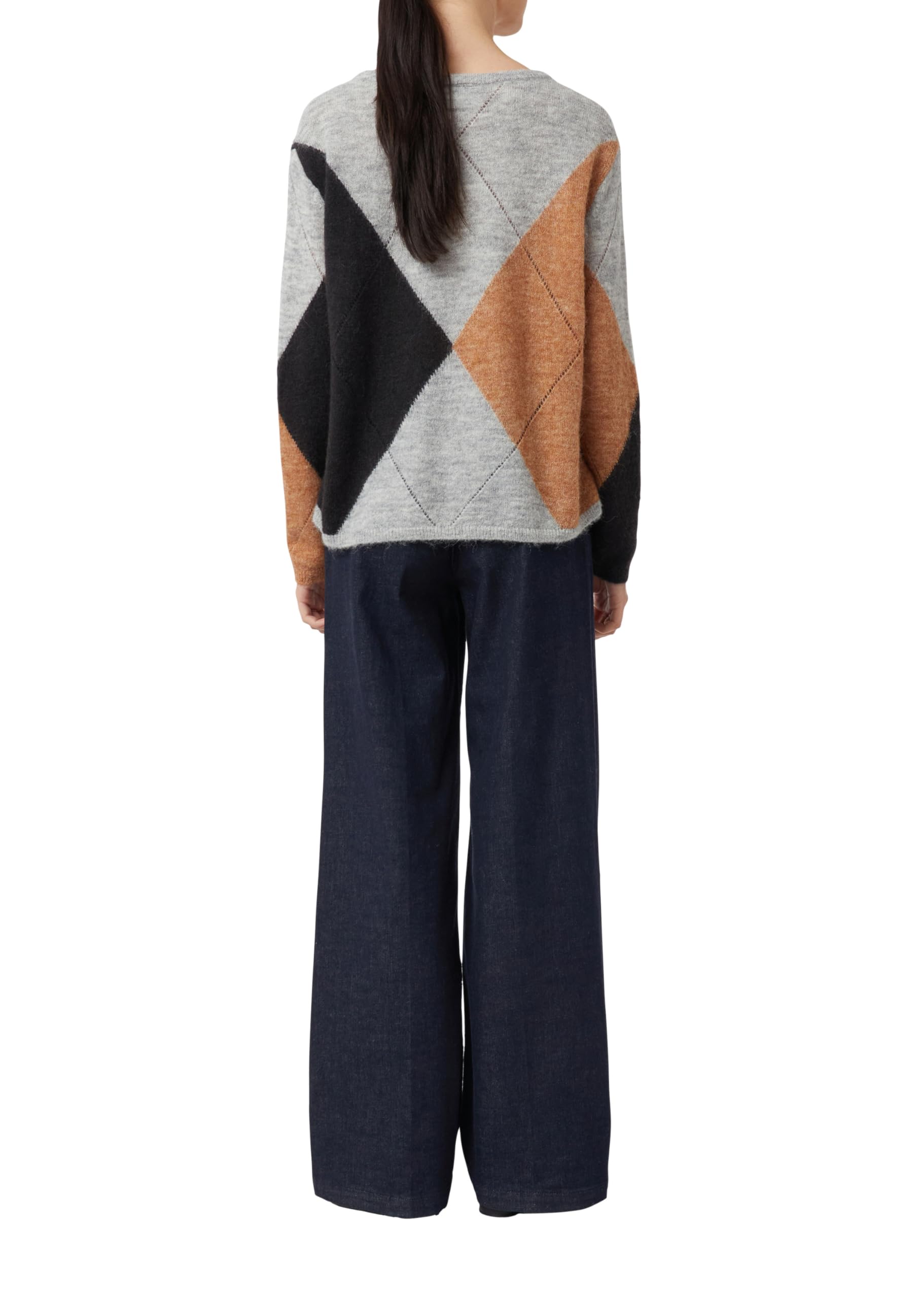 comma-strickpullover-alpakawollmix-rautenmuster-pullover image 2