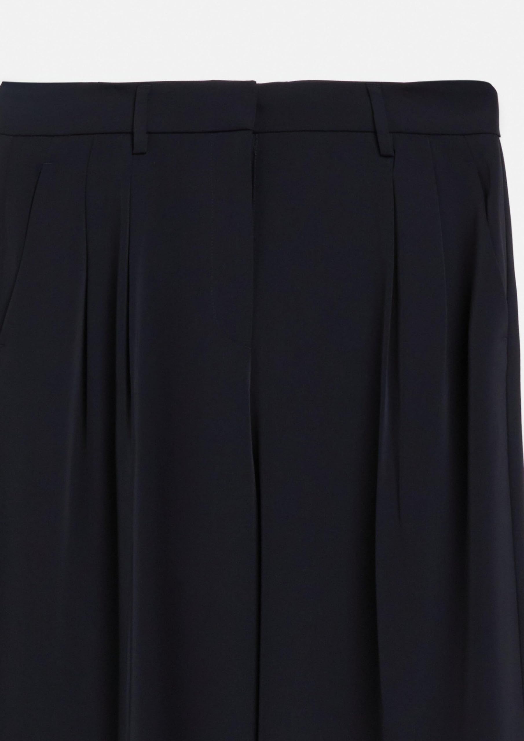 comma-bundfaltenhose-wide-leg-ankle-mid-rise-navy-gr-34 image 5