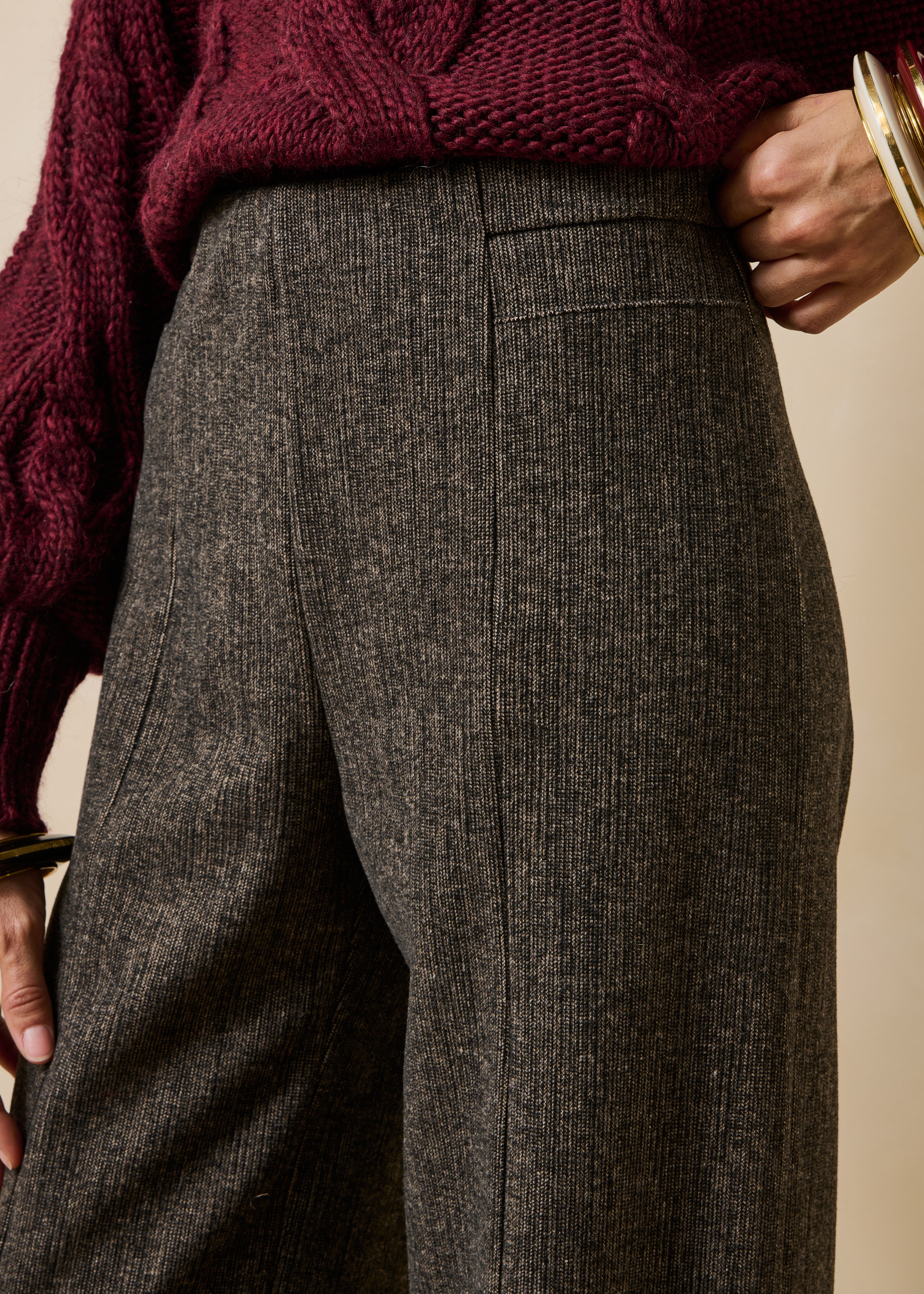 la-f-e-marabout-e-gemiora-hose-braun-weit-samtoptik image 5