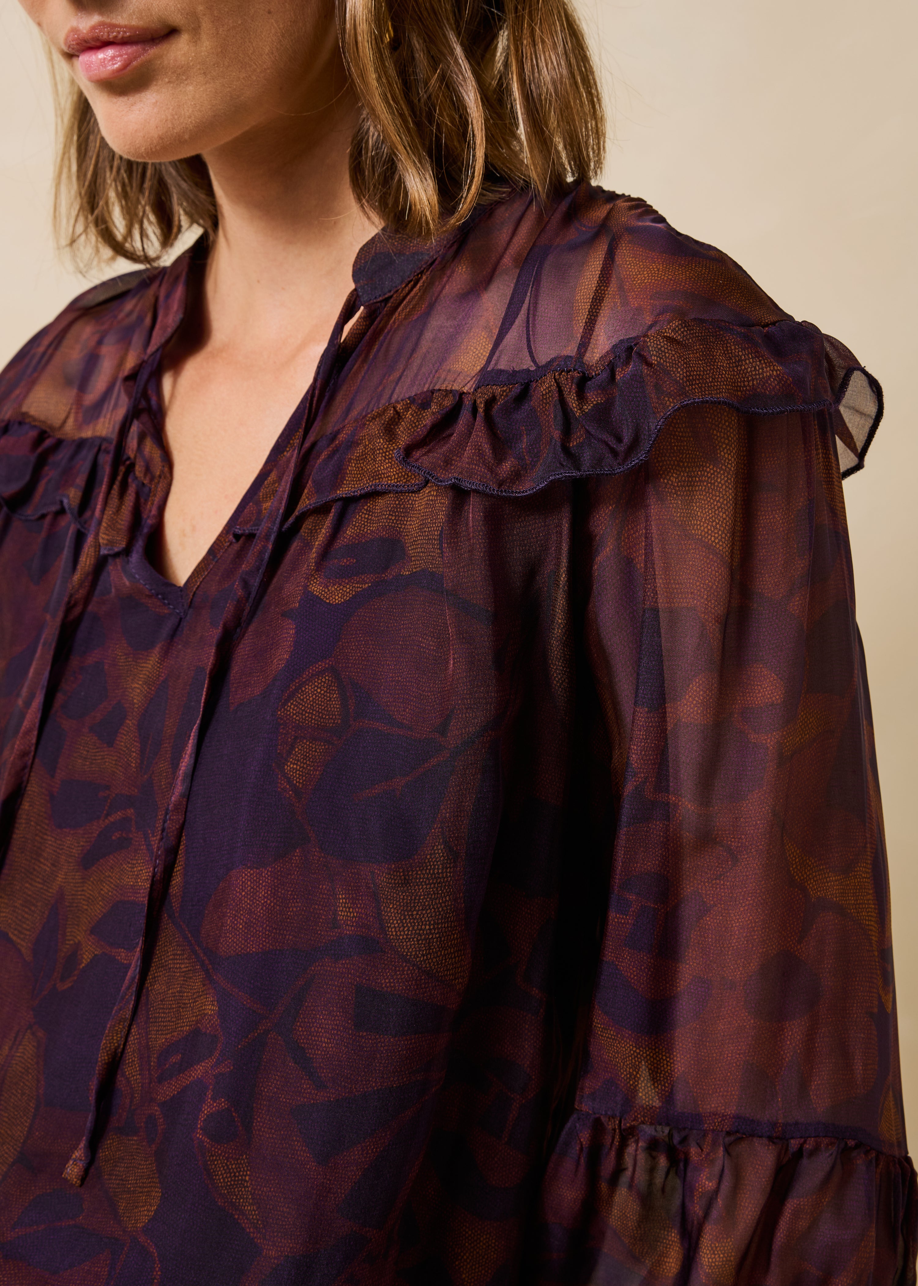 la-f-e-marabout-e-gloss-top-damen-violett-gr-36-viskose image 5