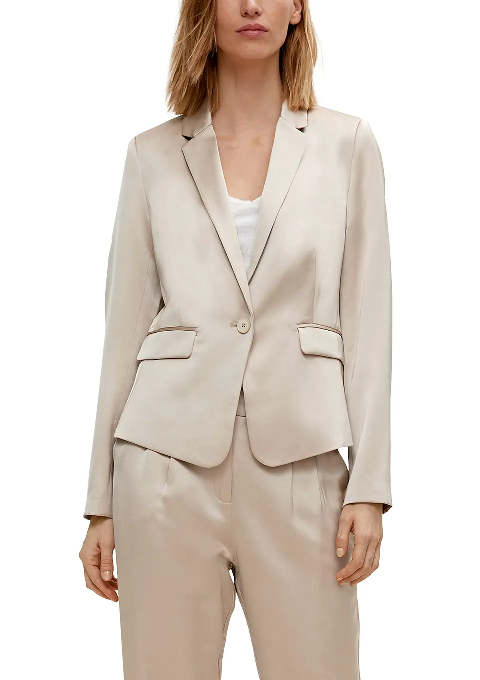 comma-jackets-jacke-damen-sand-gr-e-38-3-4-arm image 1