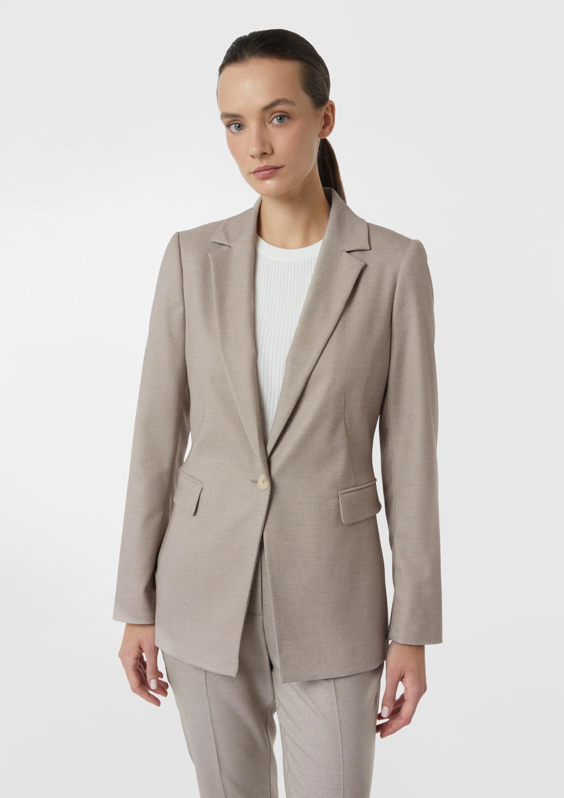 comma-blazers-taillierter-blazer-mit-struktur-jacke image 6