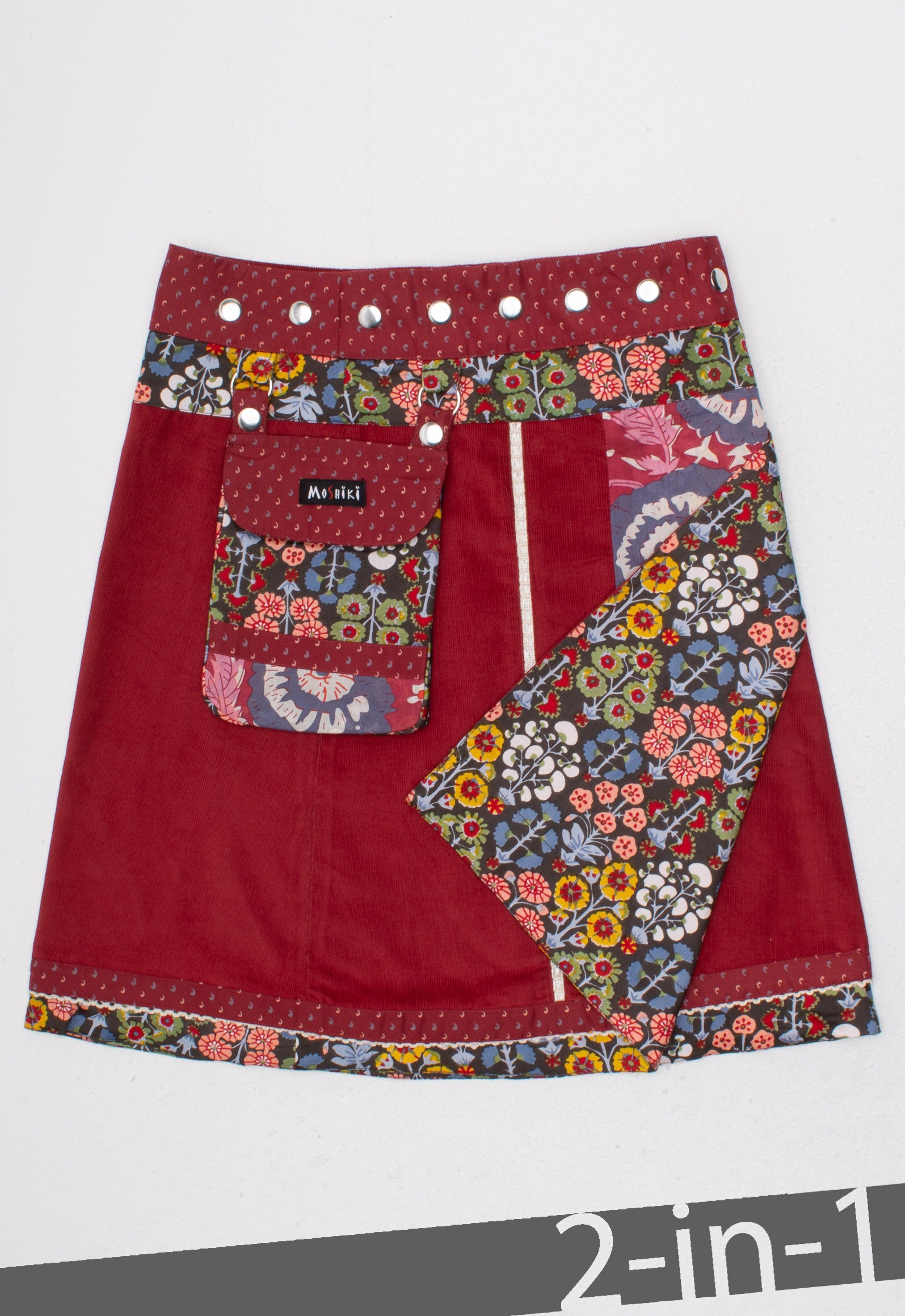 moshiki-hot-cookie-55-cord-36086-wickelrock-50cm-wendbar image 1