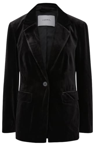 comma-2186393-samt-blazer-damenblazer-gr-34-samt image 2