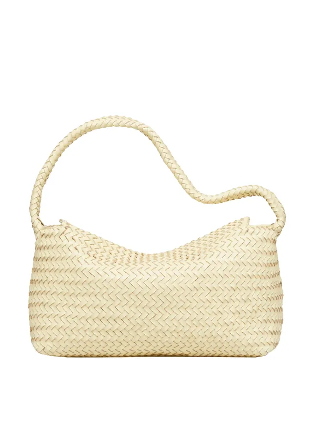 comma-accessoires-crossbody-bag-leder-geflochten image 1