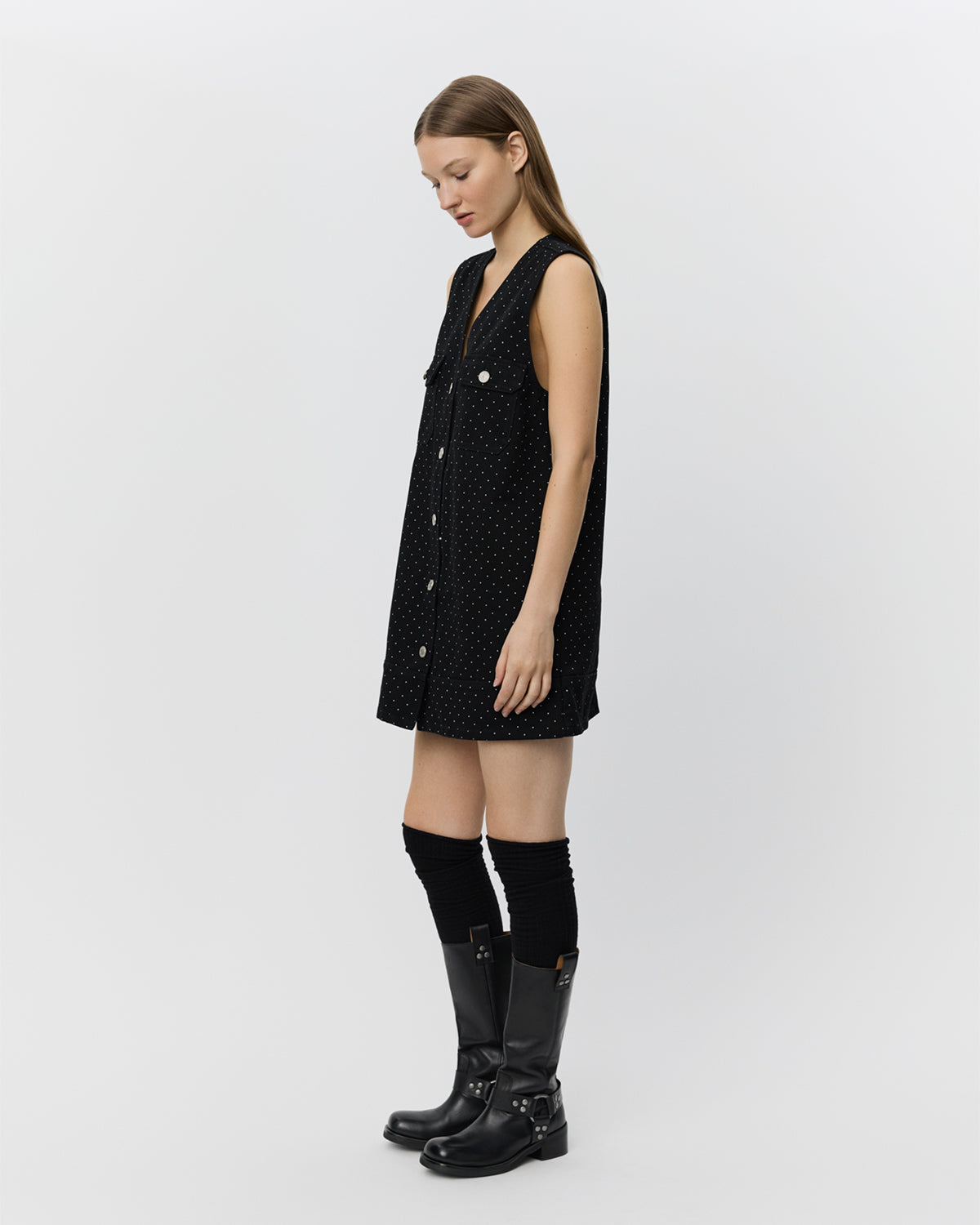 sofie-schnoor-women-billiesw-kleid-schwarz-mini-baumwolle image 3